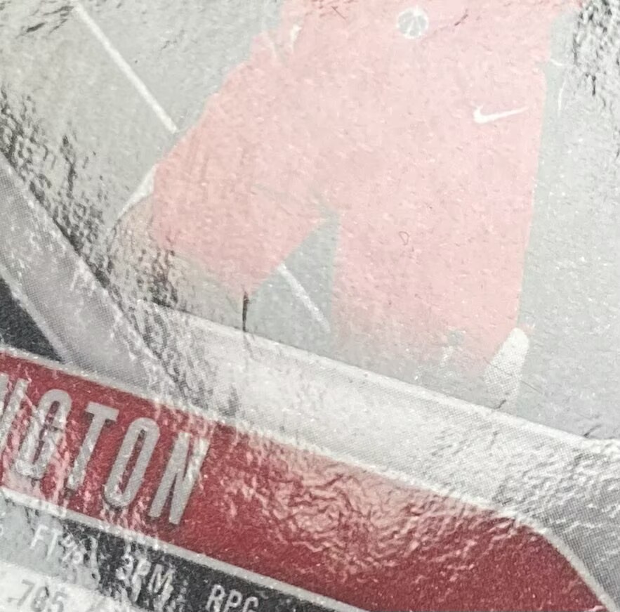 2024-25 Panini Prizm Bob Carrington RC 【来拆波卡】奇才 鲍伯 卡灵顿 卡林顿 新秀 蓝shimmer折 8/35编 同背 jjdk