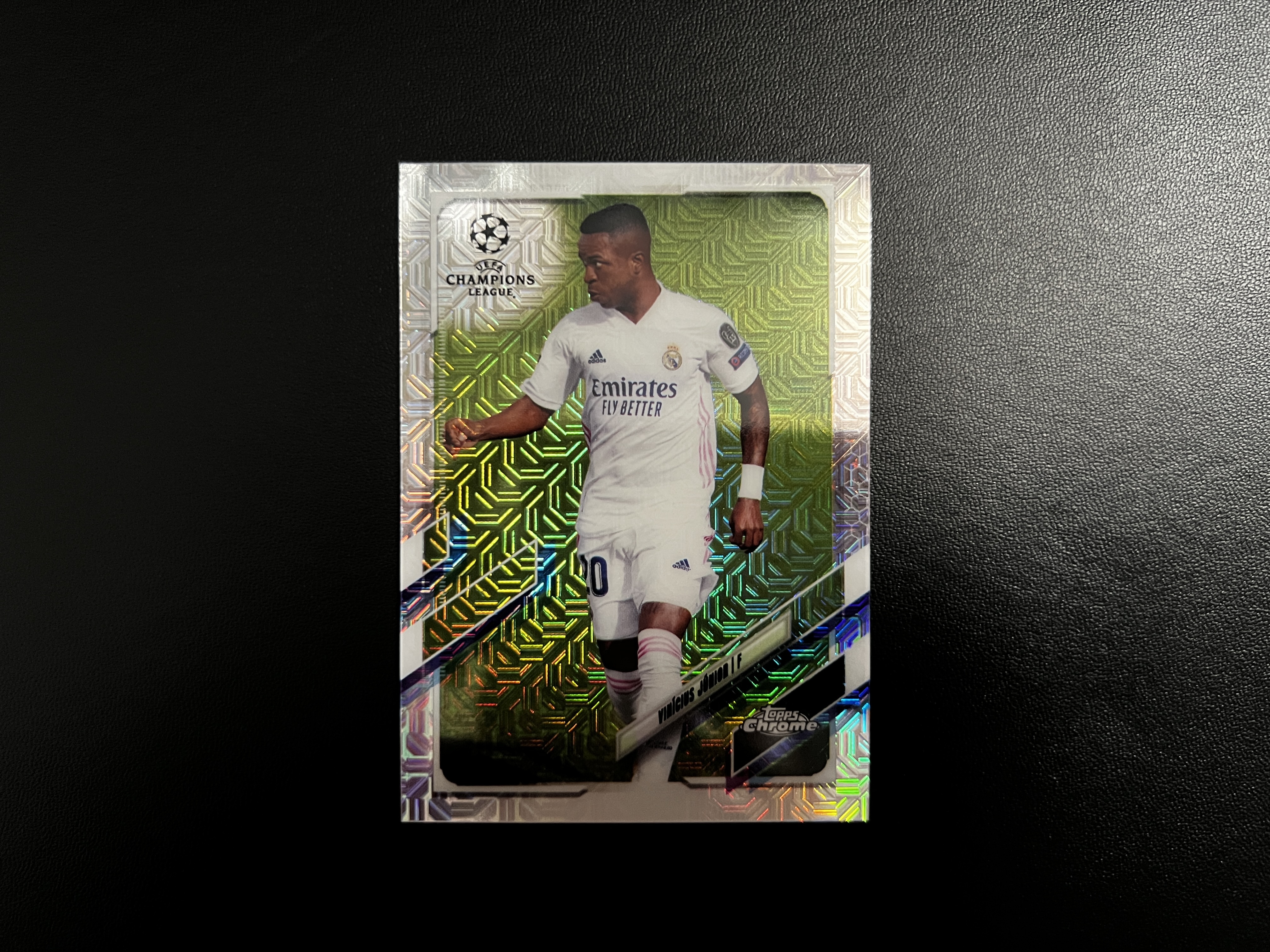 2021 Topps UEFA Champions League Vinicius Junior 维尼休斯 西班牙 皇家马德里 前锋 右脚『永富』 凑套专收送礼必备 错过大腿拍肿