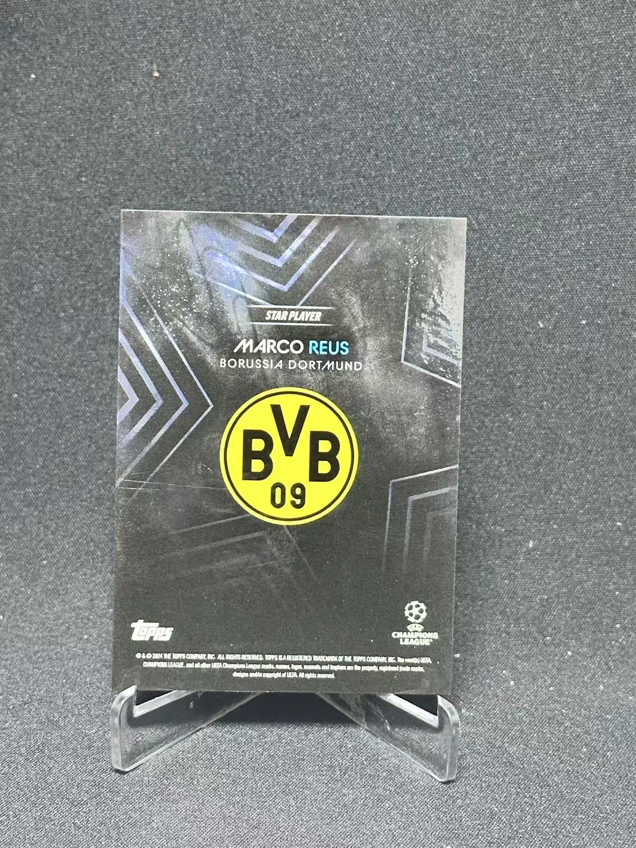 2024 Topps UEFA Champions League Marco Reus 【哆哆卡社】马尔科·罗伊斯 49编 低编 欧冠 微瑕 收藏必入 卡品如图