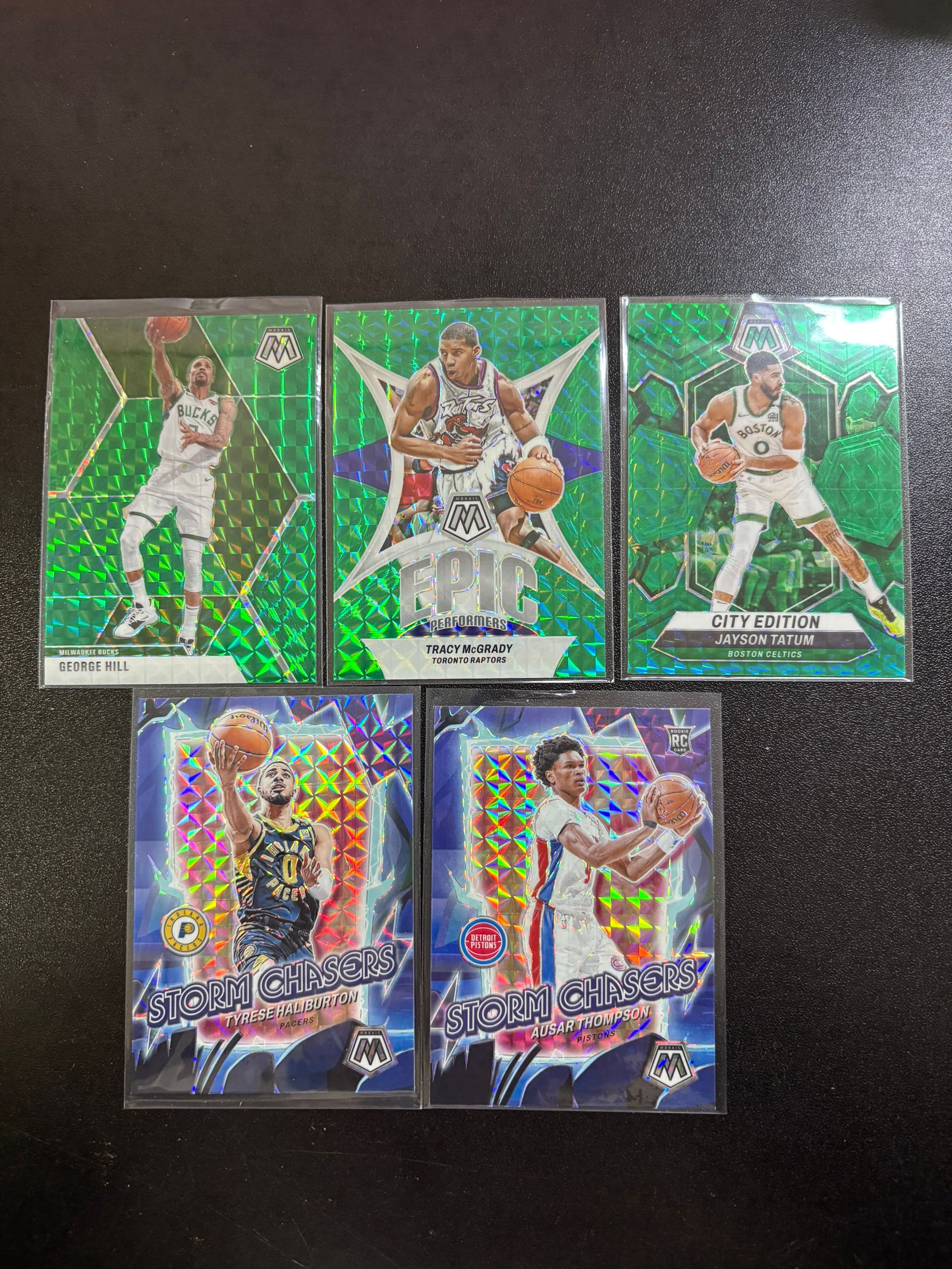 【浩行拍卖 截标预付82%】panini mosaic 马赛克 哈利伯顿 哈里伯顿 奥萨尔 汤普森 乔治 希尔 麦克格雷迪 麦迪 杰森 塔图姆 马赛克折 折射 新秀特卡看图 专收必备 bh7「穿越」0511D05鍾