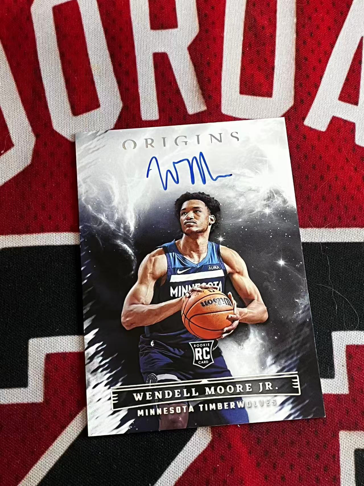 【接寄拍费率低至5%含卡淘手续费】2022-23 PANINI ORIGINS 起源系列 森林狼 新秀RC 小温德尔摩尔 签字卡 卡签 专收凑套必备【烂臭嘴拍卖】