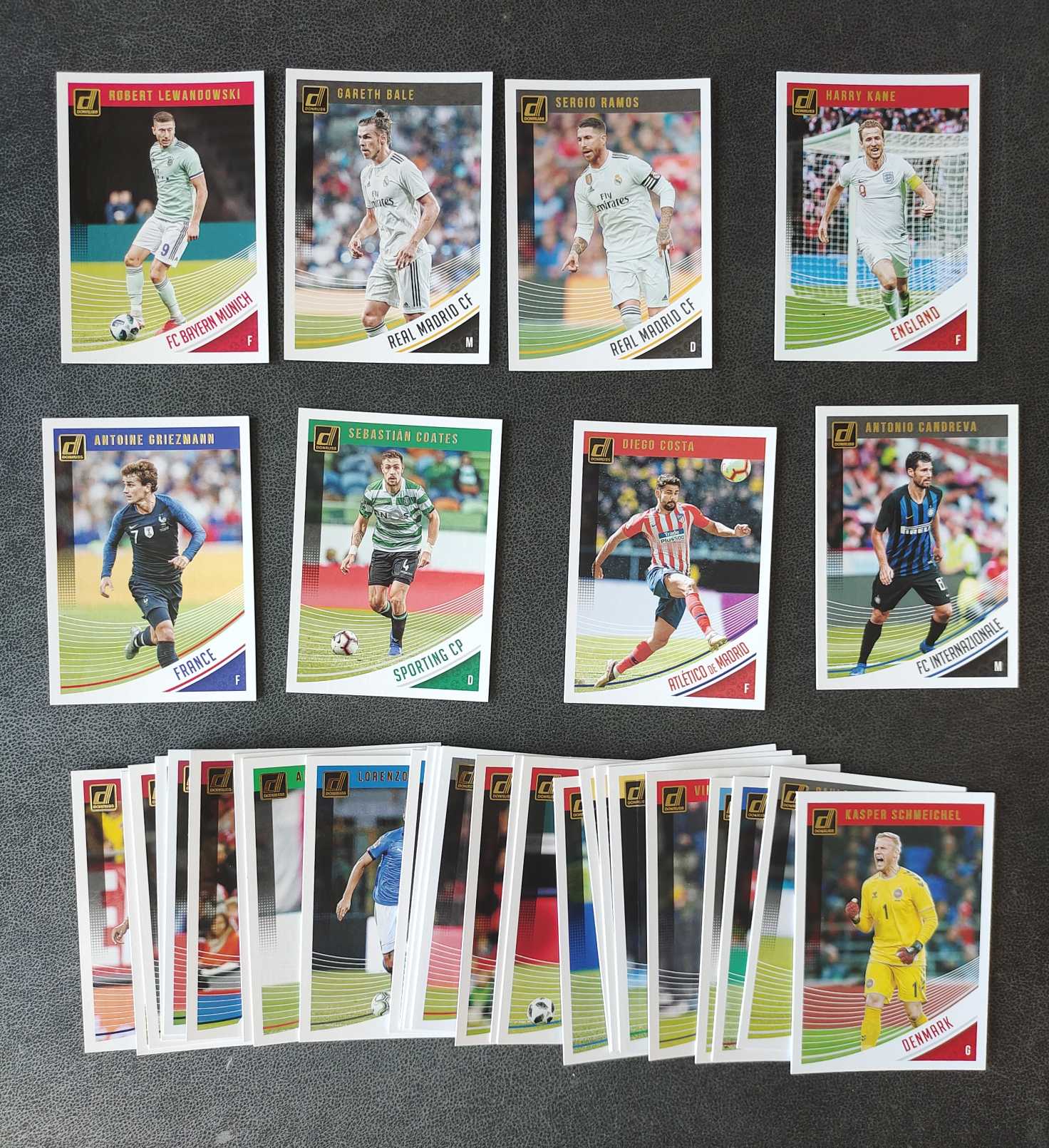 2018-19 panini donruss 杜蕾斯 莱万 格列茨曼 贝尔 拉莫斯 凯恩 普卡打包 凑套必备