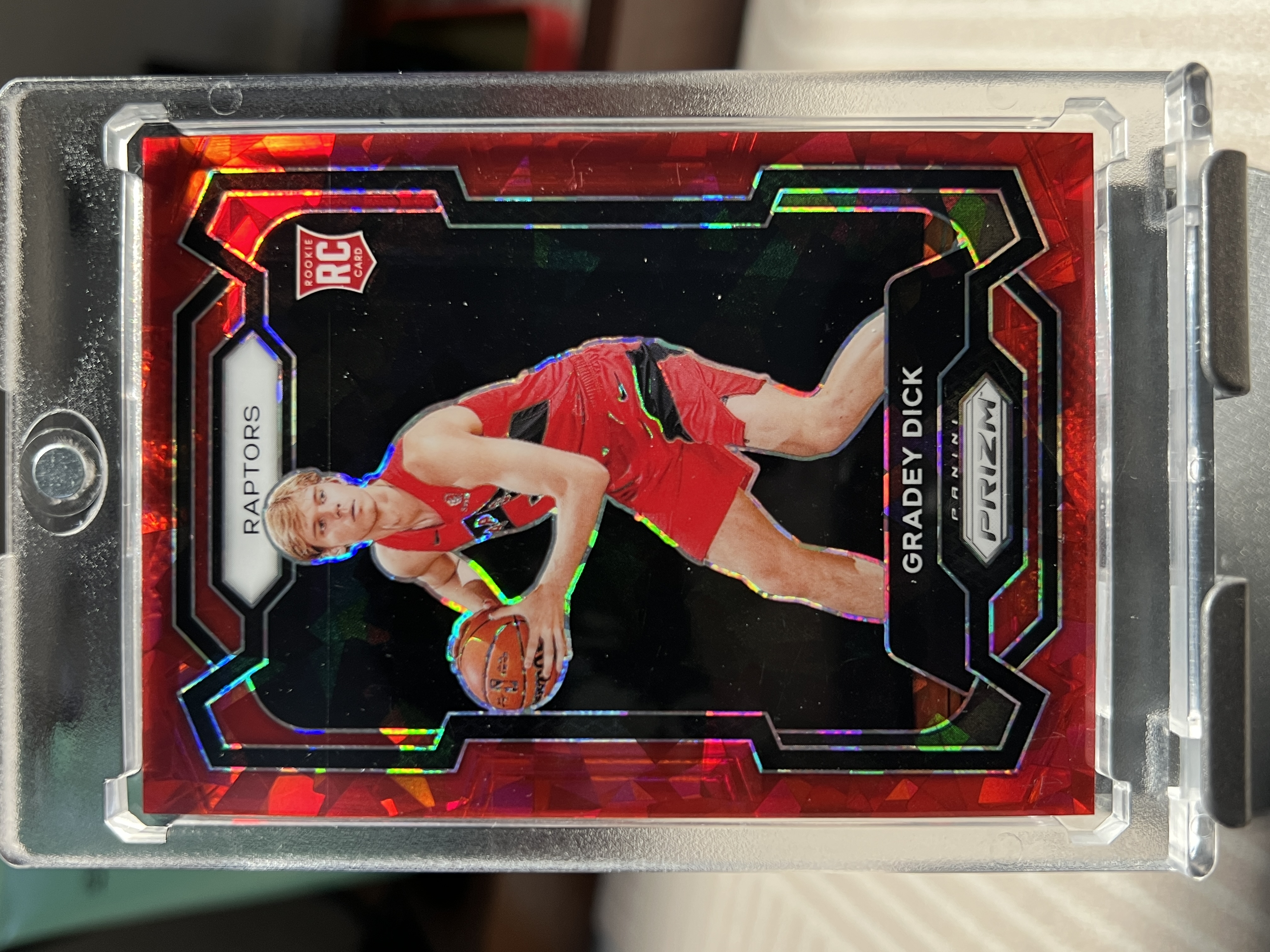 2023-24 Panini Prizm Gradey Dick RC 格雷迪 迪克 牛子哥 新秀 红碎冰 多伦多猛龙