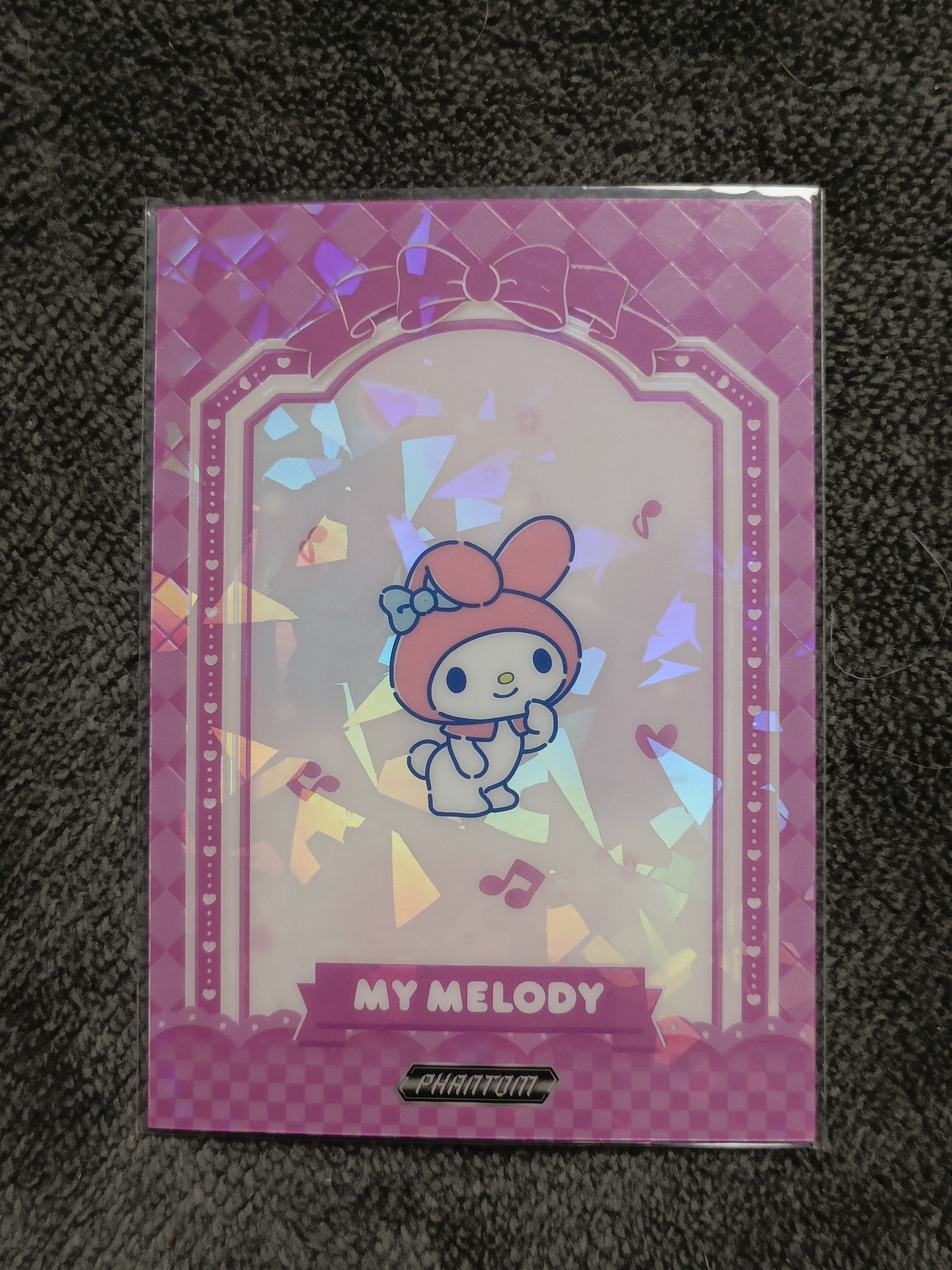 2023 Kakawow PHANTOM 三丽鸥家族系列收藏卡 MY MELODY 美乐蒂 【谦谦拍卖】PSA-IPU-06 紫折 042/115编 秋鹿