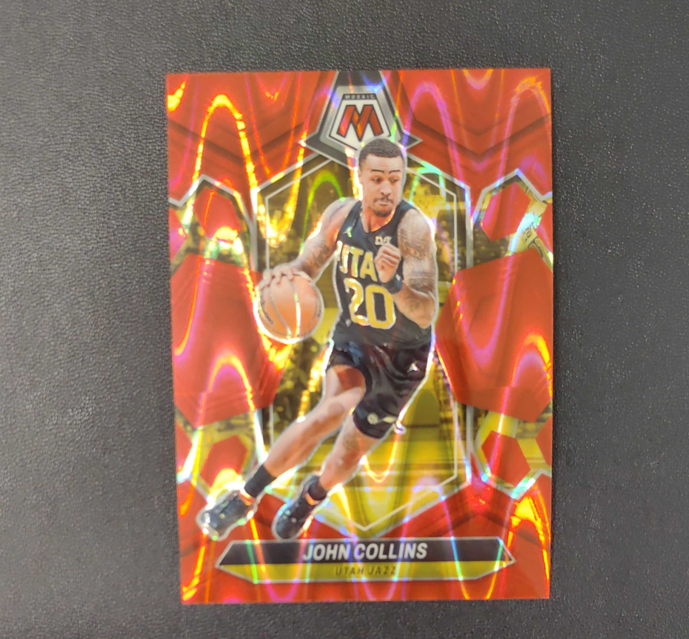 2023-24 panini mosaic john collins 马赛克 爵士 约翰 柯林斯 红变形虫 折射 /299编 东契奇 sga 库里 文班亚马 詹姆斯 多张再拍