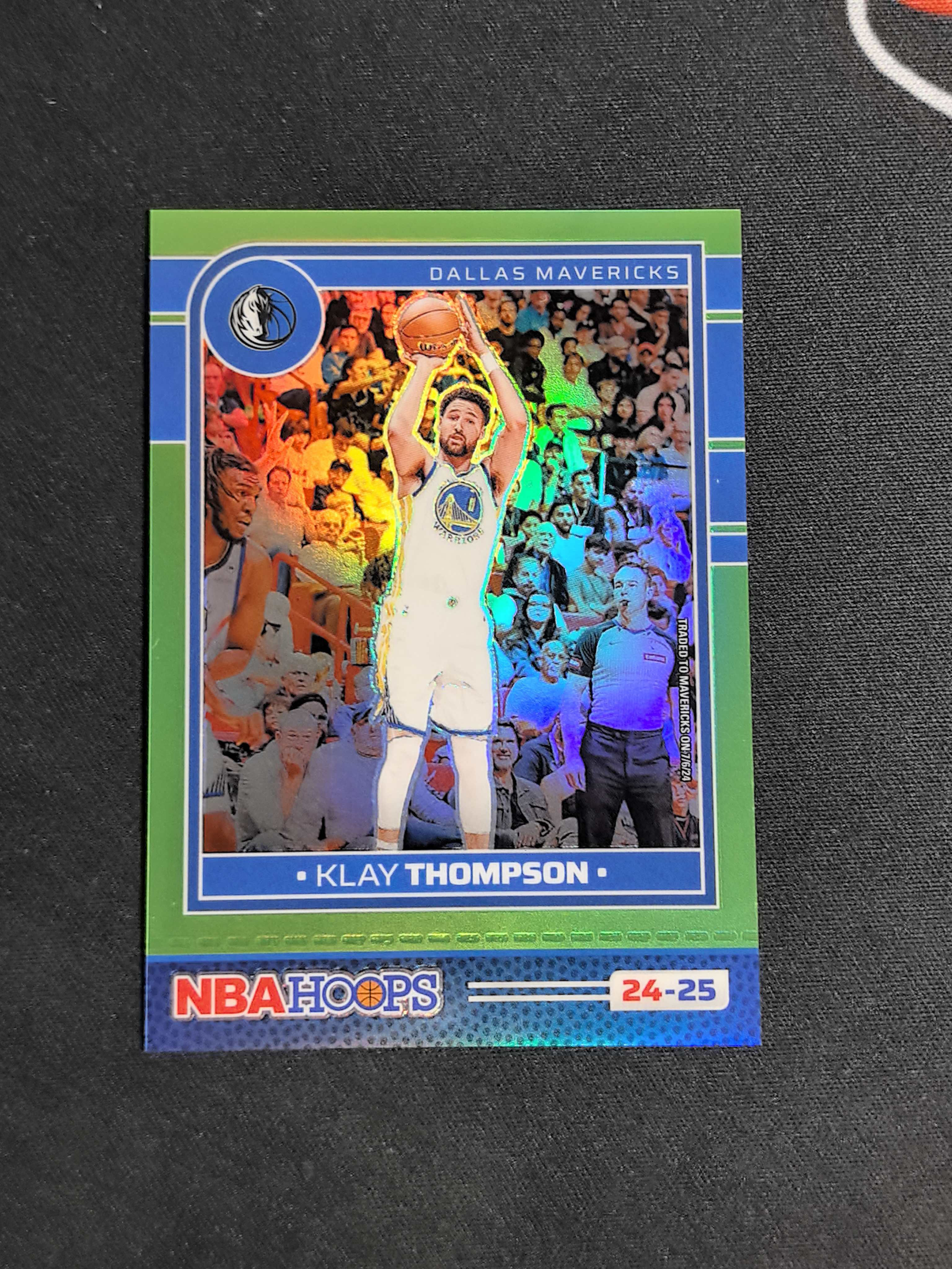 2024-25 Panini NBA Hoops Klay Thompson 克莱 汤普森 青折 149编 独行侠 凑套必备 值得收藏 卡品如图 鱼【CYT球星卡】