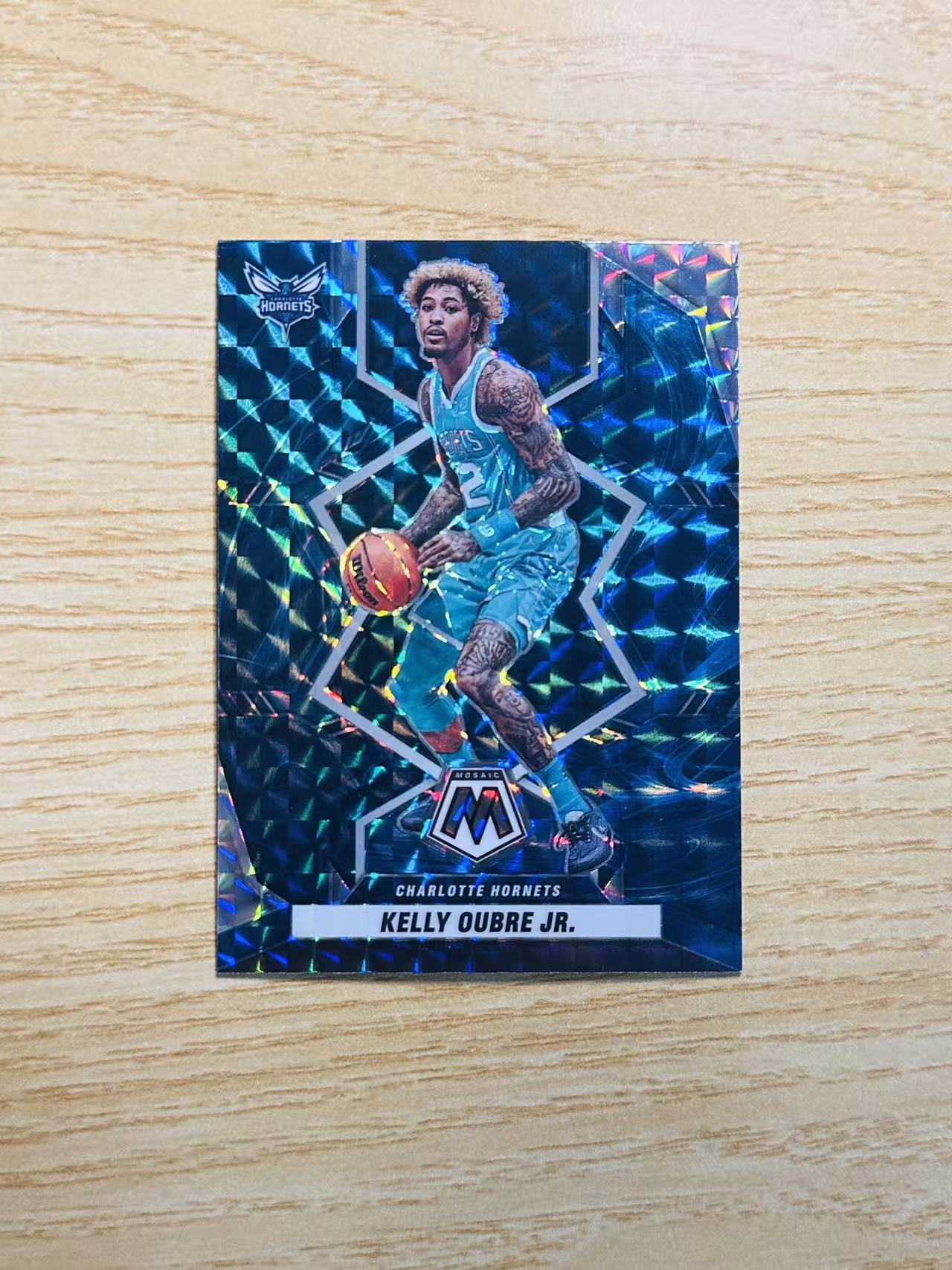 2021-22 Panini Mosaic Kelly Oubre Jr. 嘿嘿代卖 马赛克 凯利 乌布雷 起源折 大比例 黄蜂 收藏必备