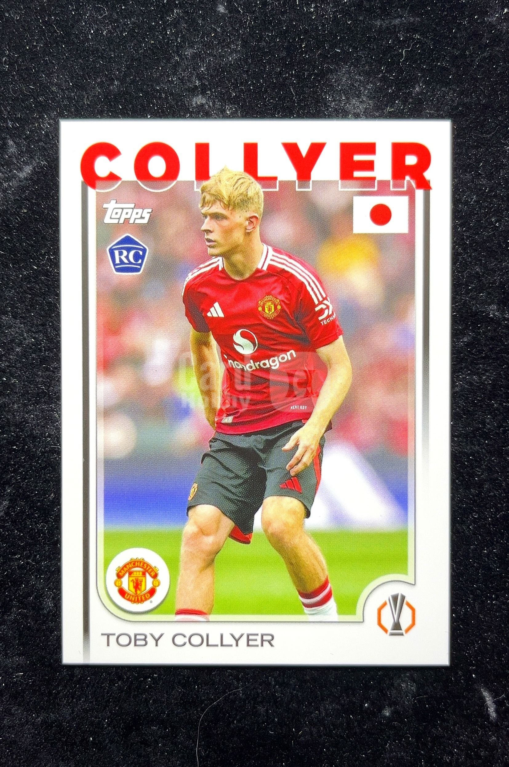 【小白1%代卖】2025 Topps Toby Collyer 托比·科利耶 新秀 RC 卡品如图 高价值 #18 Manchester United 曼联 0629