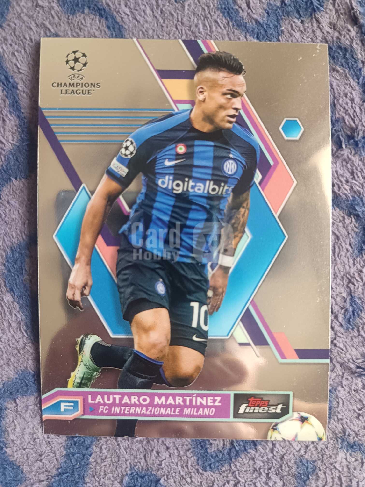 2023 Topps Finest Lautaro Martínez 【接代拍】Finest Chrome base 劳塔罗·马丁内斯 阿根廷🇦🇷 国际米兰 梅西搭档 队迷人迷 收藏凑套可入