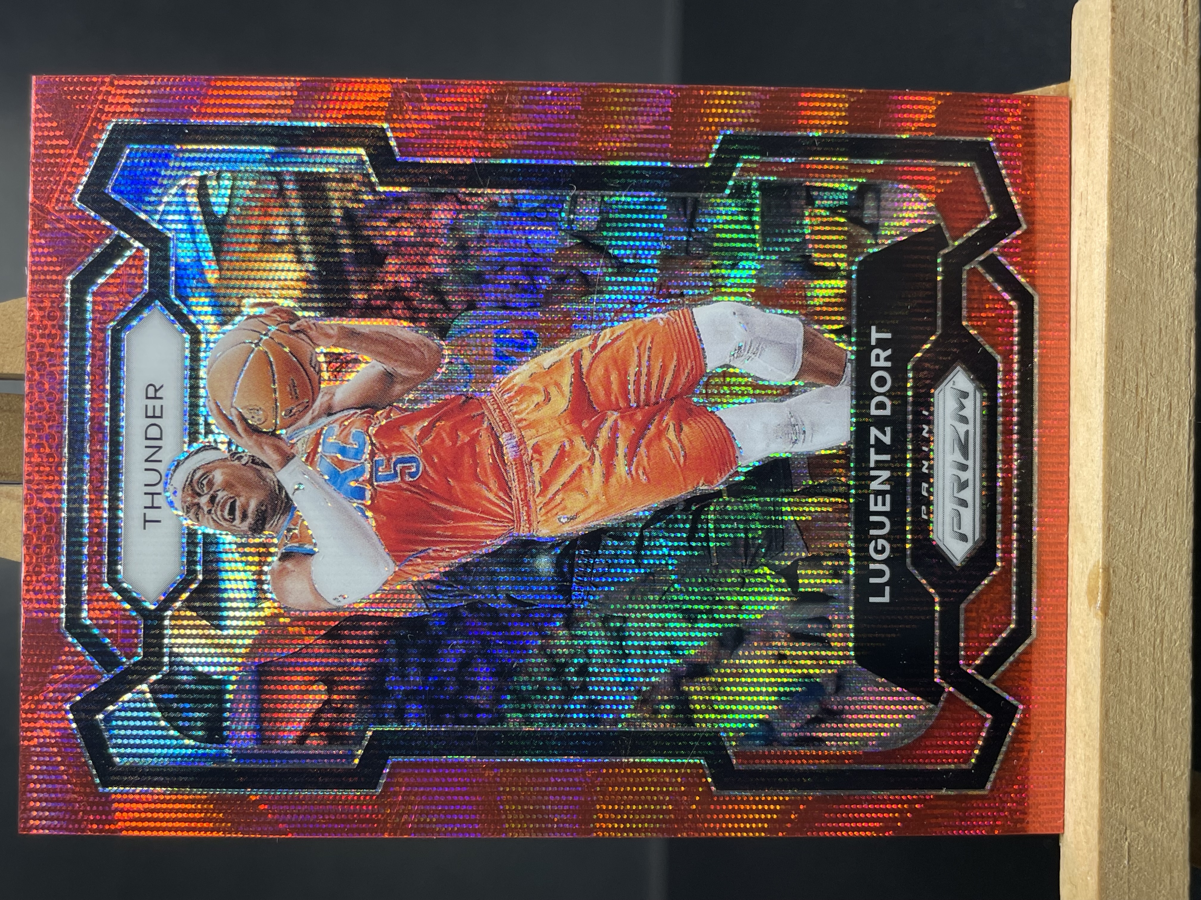 (B3) 2023-24 PANINI PRIZM 红波纹 吕冈茨 多尔特 雷霆 实卡好看 收藏凑套必备 卡品如图!!!