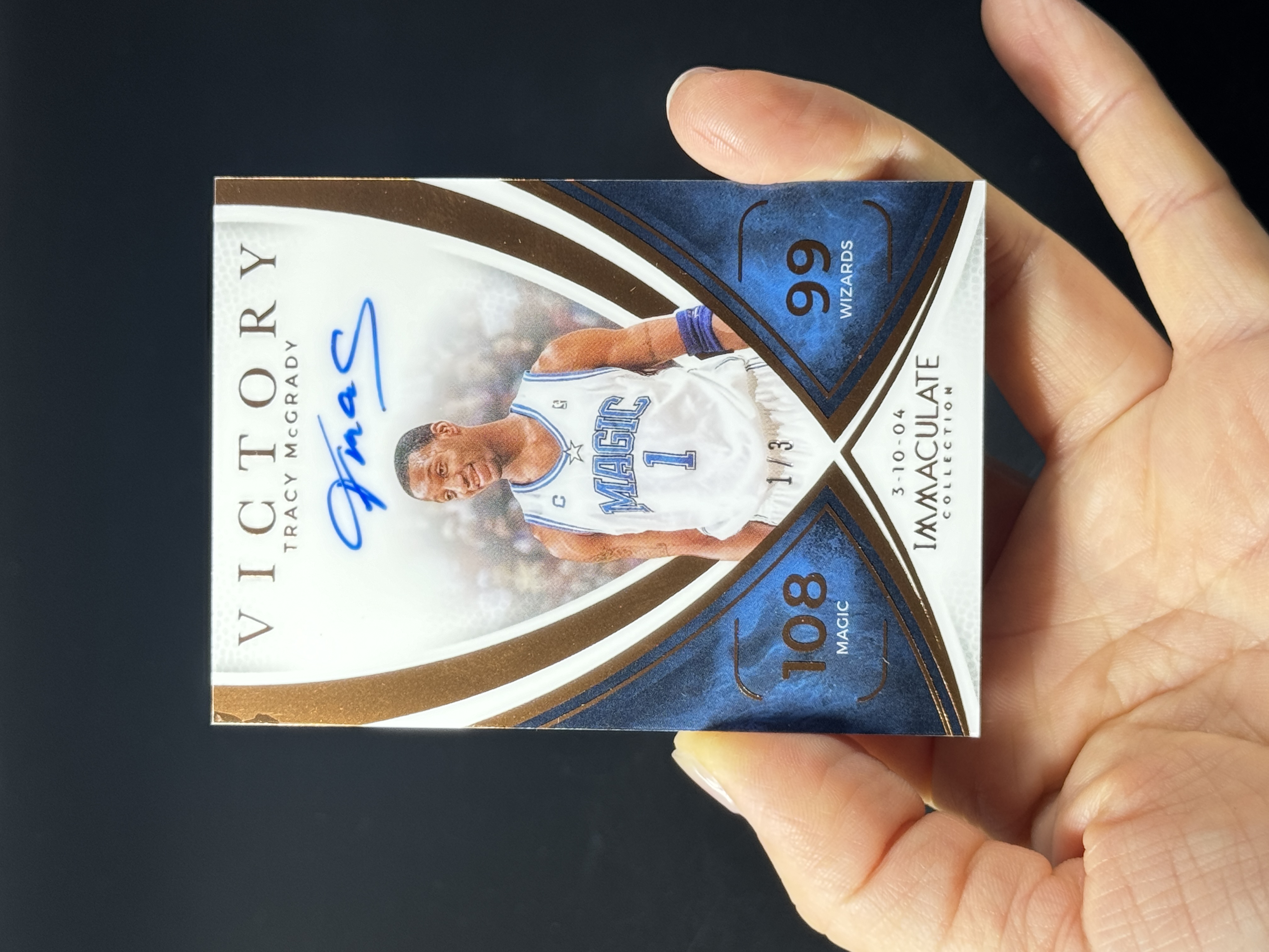 【喷子拍卖】2024-25 Panini Immaculate Tracy McGrady 魔术 Tmac 巅峰麦迪 麦克格雷迪 ...