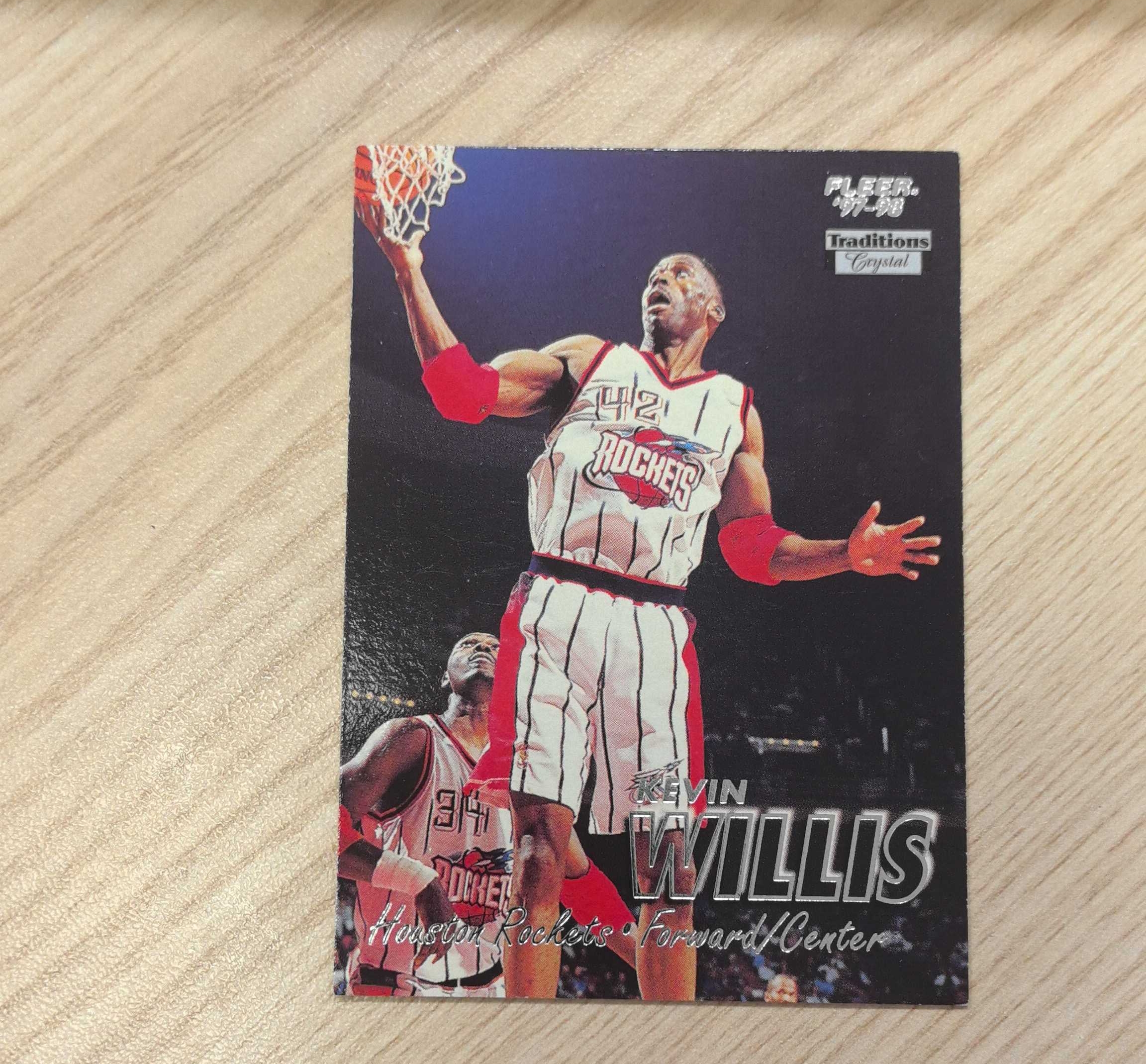 1997-98 Fleer Tradition Kevin Willis 凯文·威利斯 全明星 03年随马刺夺总冠军 先后效力于老鹰、热火、勇士、火箭、猛龙、掘金和小牛(独行侠)长达23个赛季