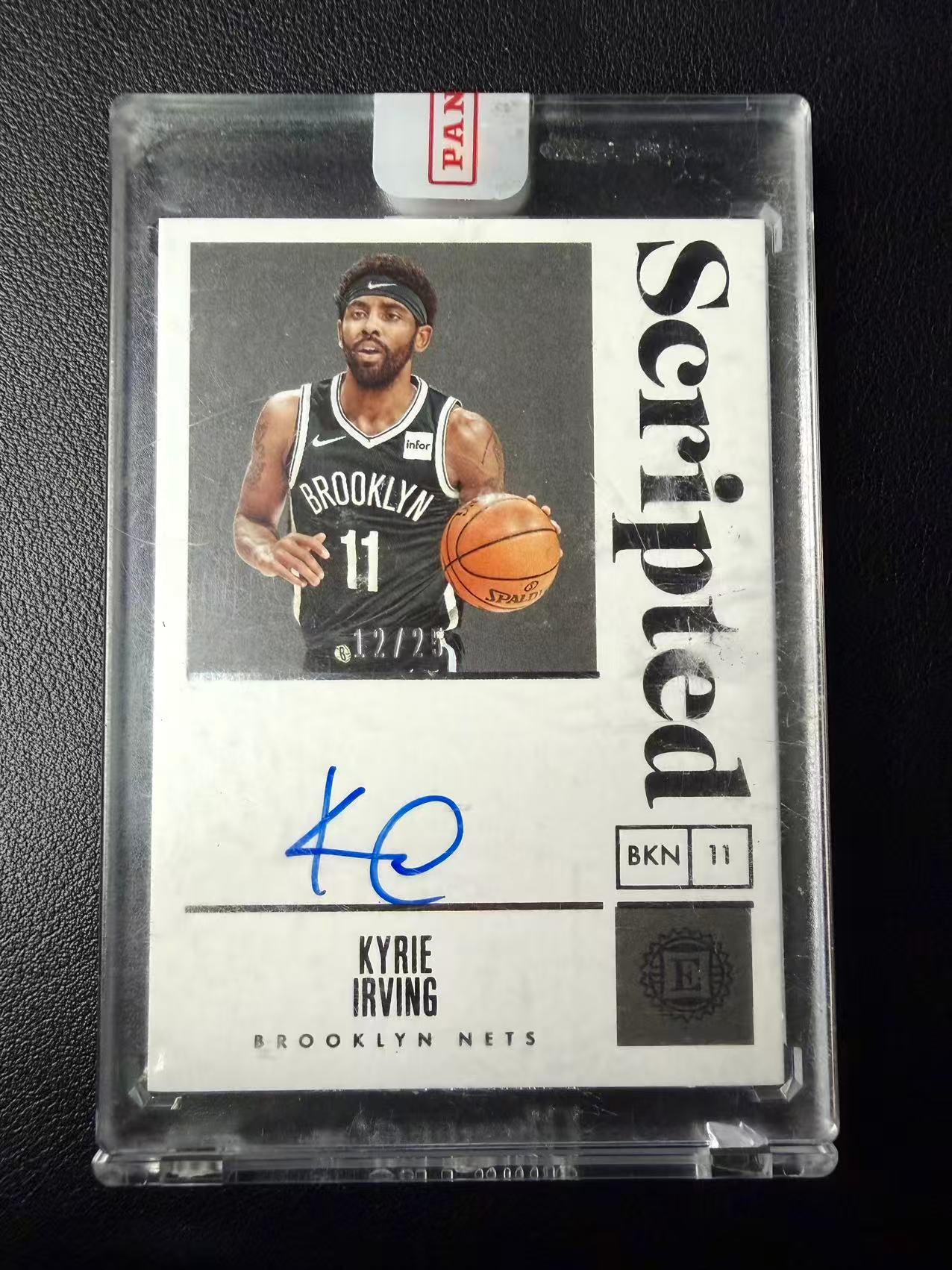 2019-20 Panini Encased Kyrie Irving Scripted 云端 篮网 凯里 欧文 欧神仙 卡签 签字 原封砖 卡品如图(yyy)