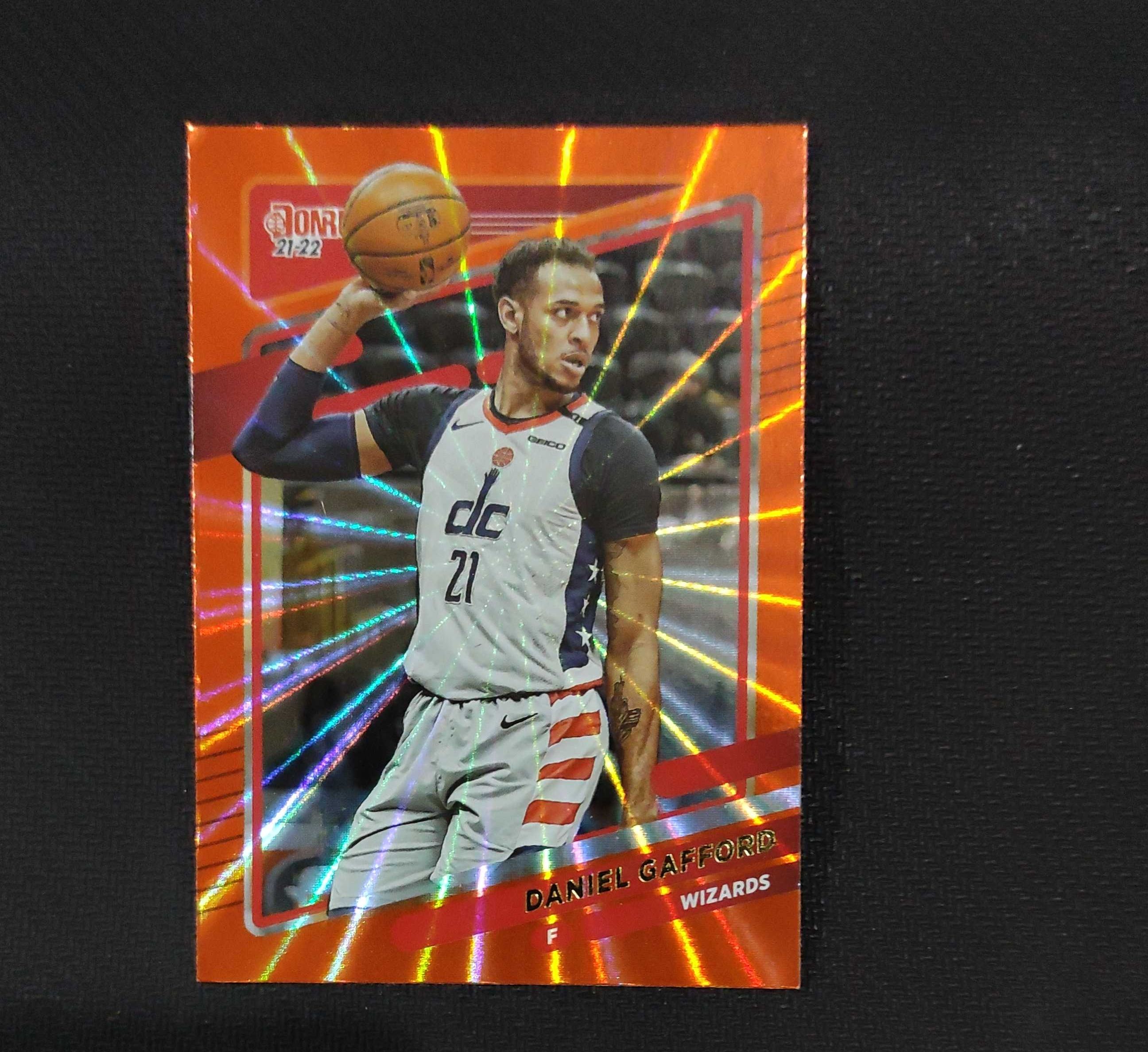 2021-22 Panini Donruss Daniel Gafford 丹尼尔 加福德 佛光折 折射 奇才队  收藏必备 可累计 接代拍