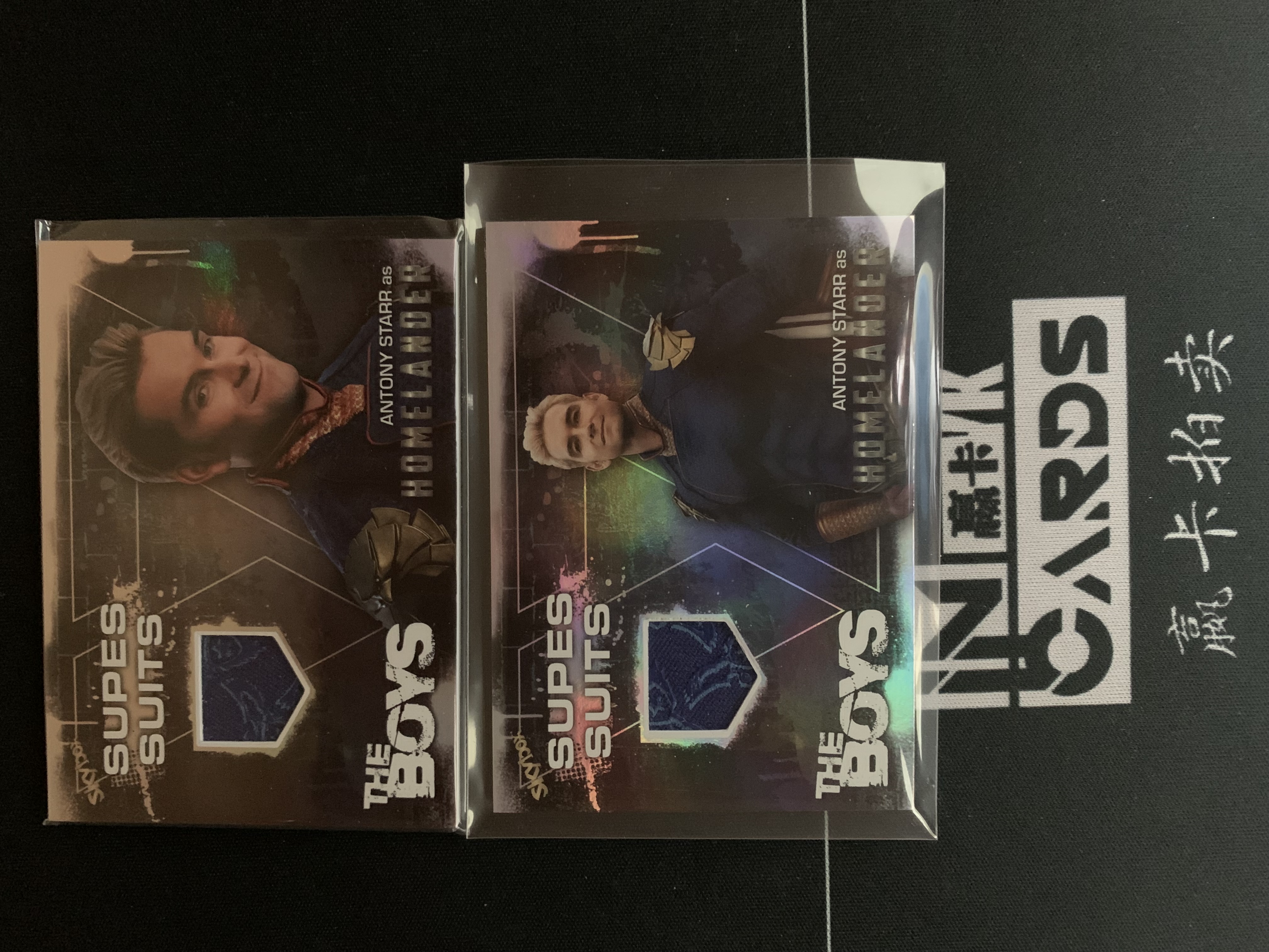 2025 Upper Deck SkyBox The Boys UD黑袍纠察队 Supes Suits 服装道具物料切割 银折 祖国人 2张打包 卡品如图 信徒