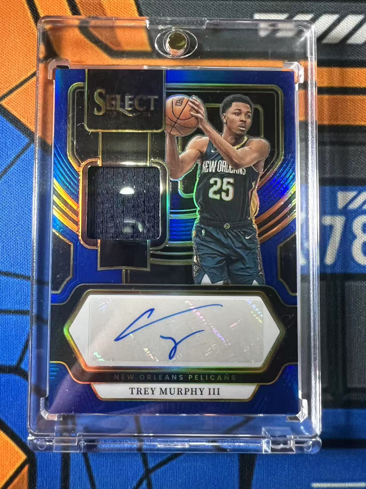 2023-24 Panini Select Trey Murphy III 【特雷 墨菲三世 专卖】墨菲三世 Select系列 49编 蓝平行 PA 专收凑套 鹈鹕主将 未来可期