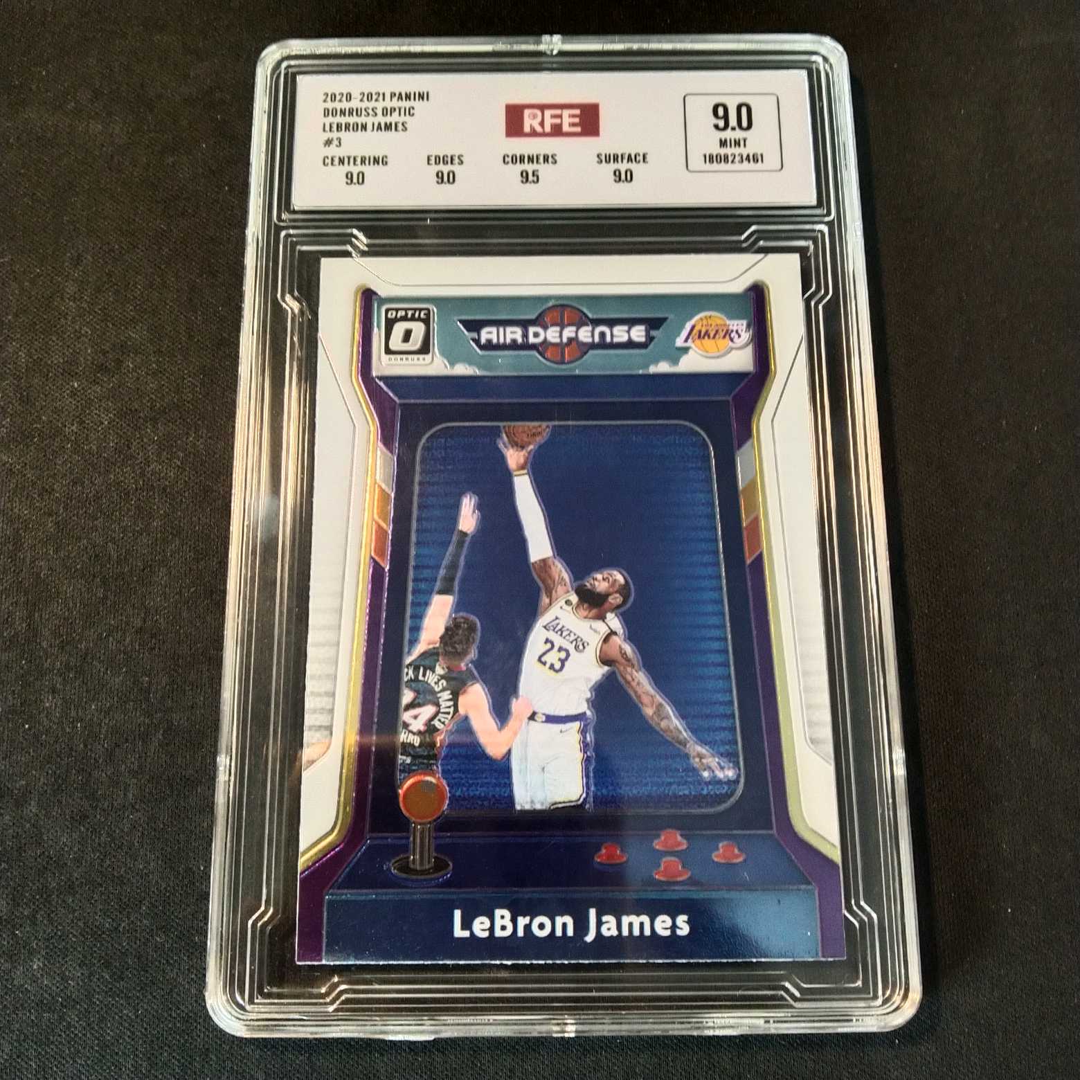 2020-21 Panini Donruss 詹姆斯 湖人 评级卡 实卡精美稀有 错过后悔 投资收藏必备(卡品如图，请看清再拍！)【詹神】