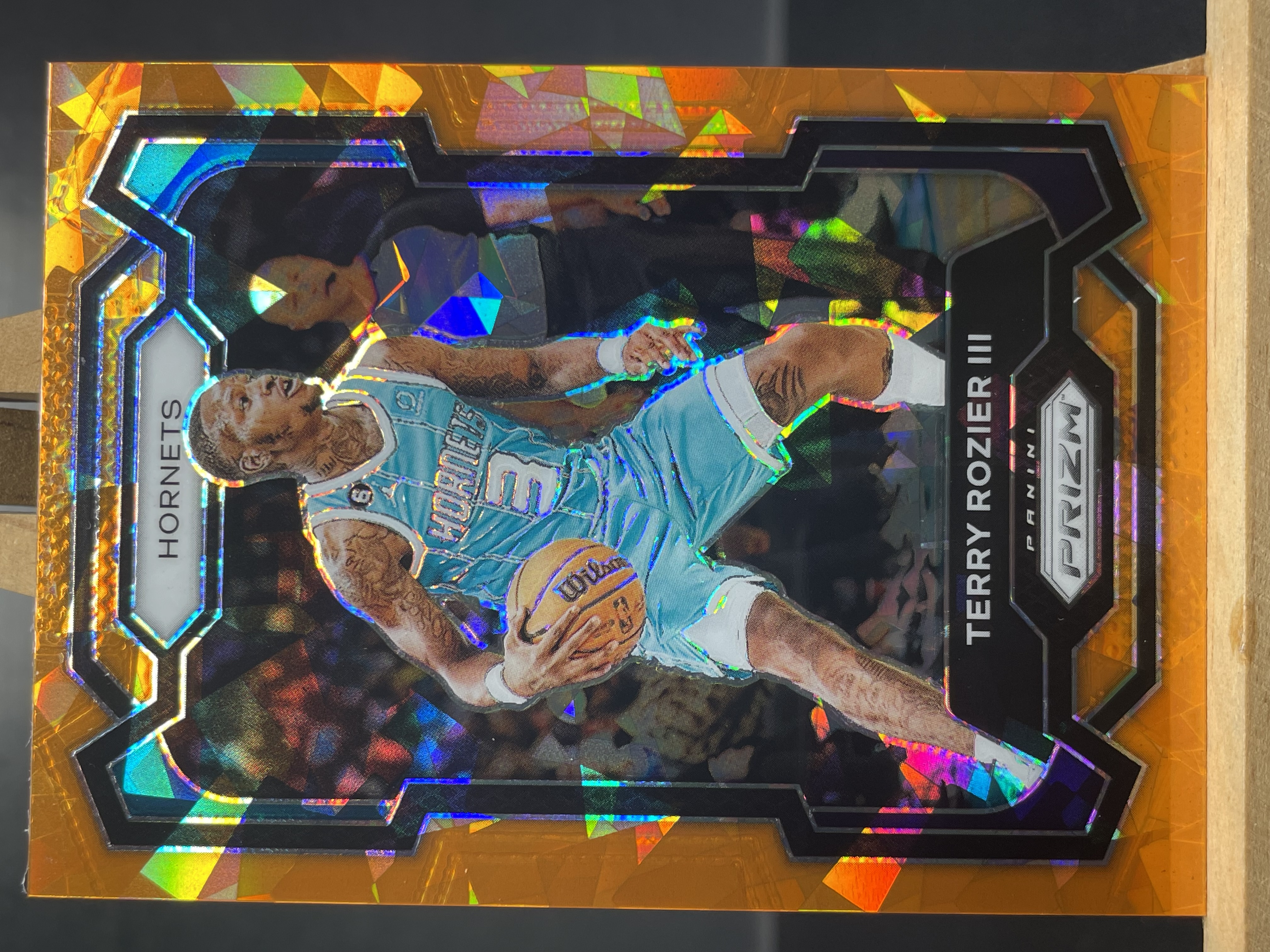 (K7)  2023-24 PANINI PRIZM 橙碎冰  特里 罗齐尔 黄蜂  近期大热球星  收藏必备 卡品如图! ! !