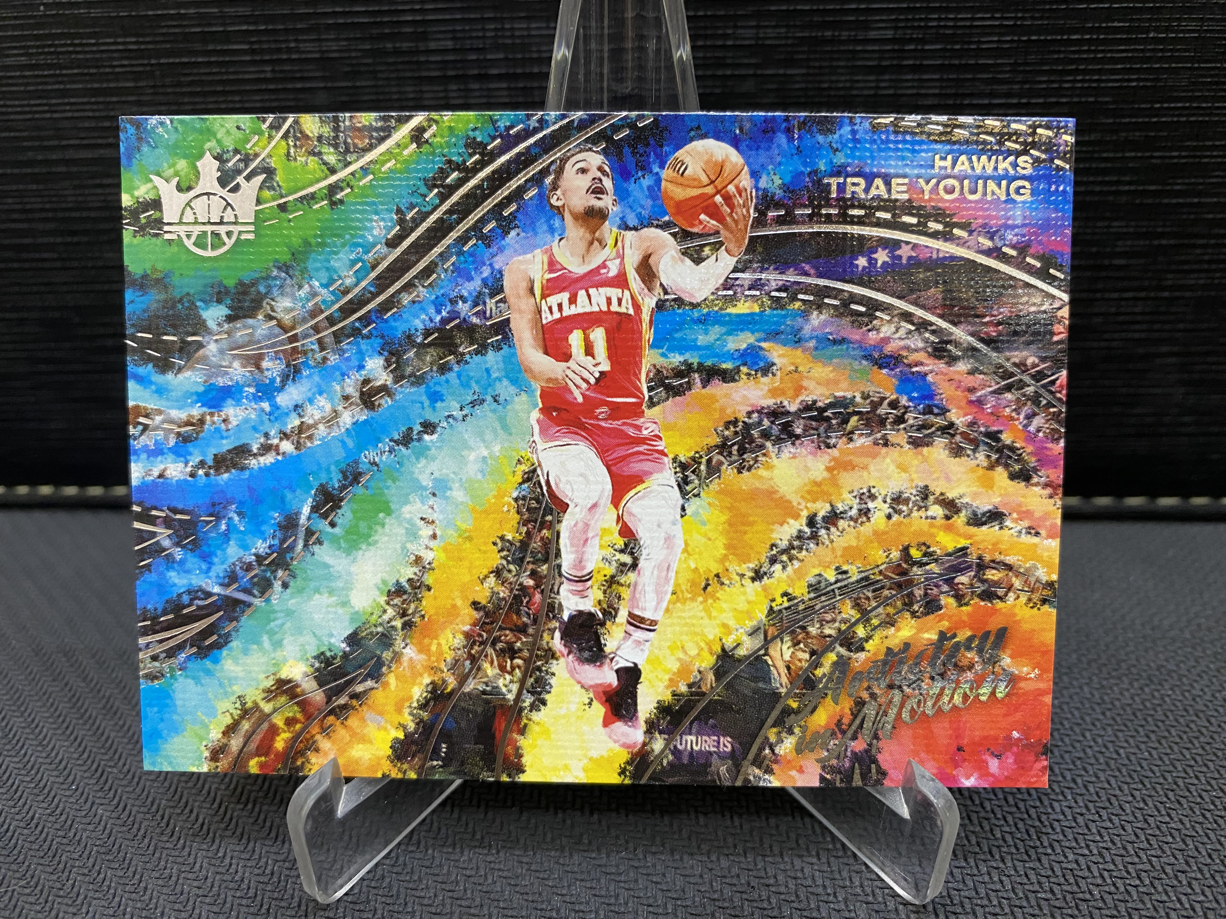 2025 Panini Court Kings Trae Young 油画 老鹰队 特雷杨 特雷 扬 艺术家 梵高 收藏必备 卡品如图 -老道-【乌苏拍卖】