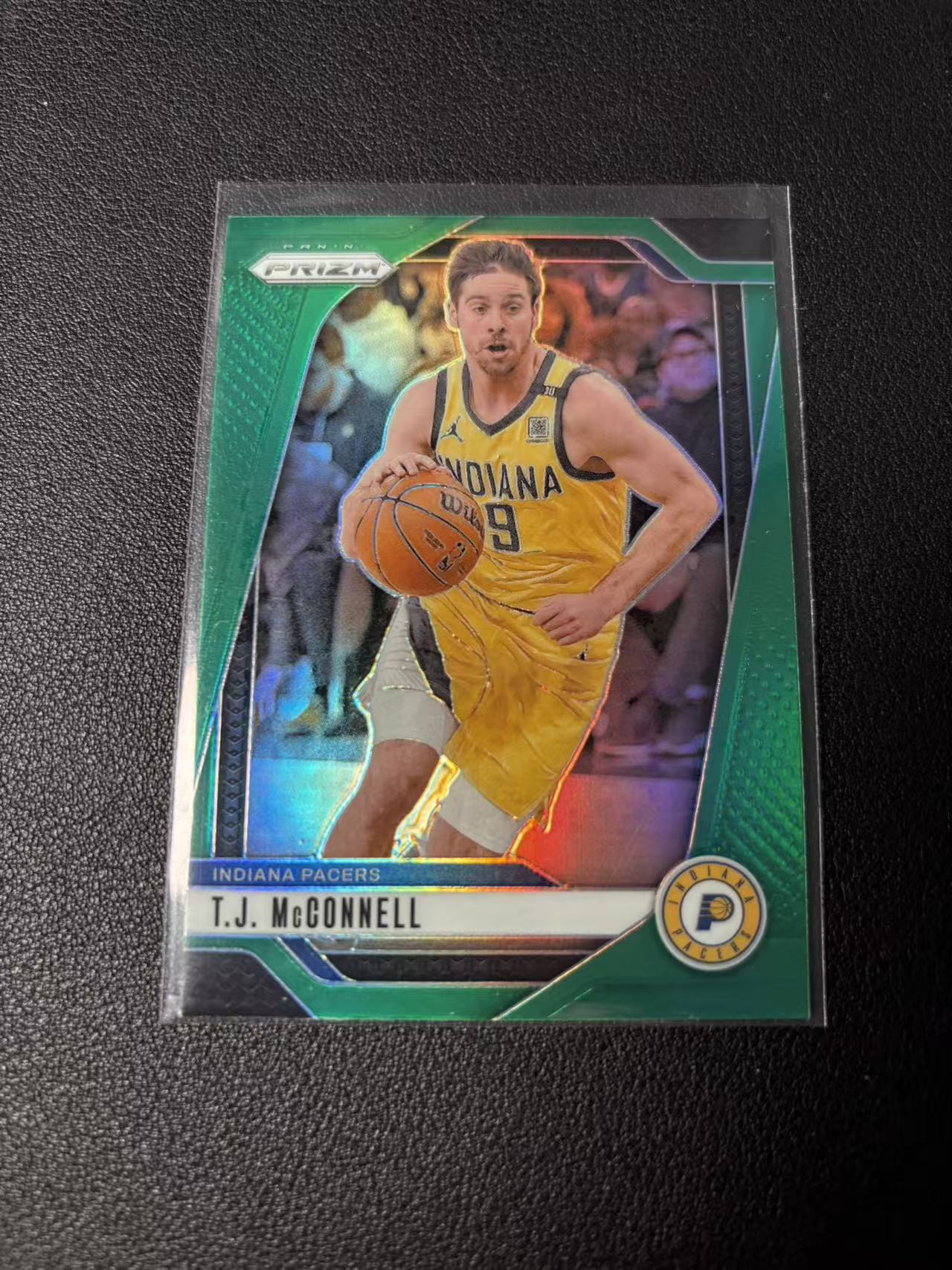 2024-25 Panini Prizm T.J. McConnell 【YD球星卡拍卖】 TJ 麦康奈尔 绿折射 专收必备 卡品如图 N1