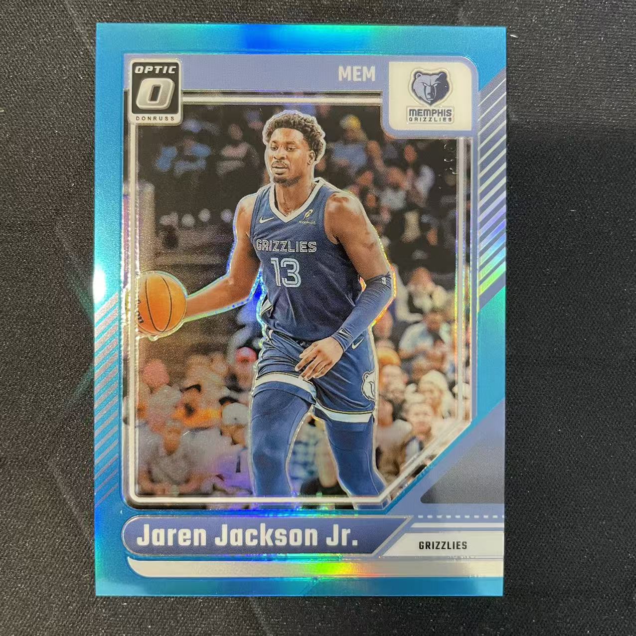 2024-25 Panini Donruss Jaren Jackson Jr. 【阿福代卖】杰伦 杰克逊 灰熊 杜蕾斯op 蓝折 225编 收藏必备(行行行A)