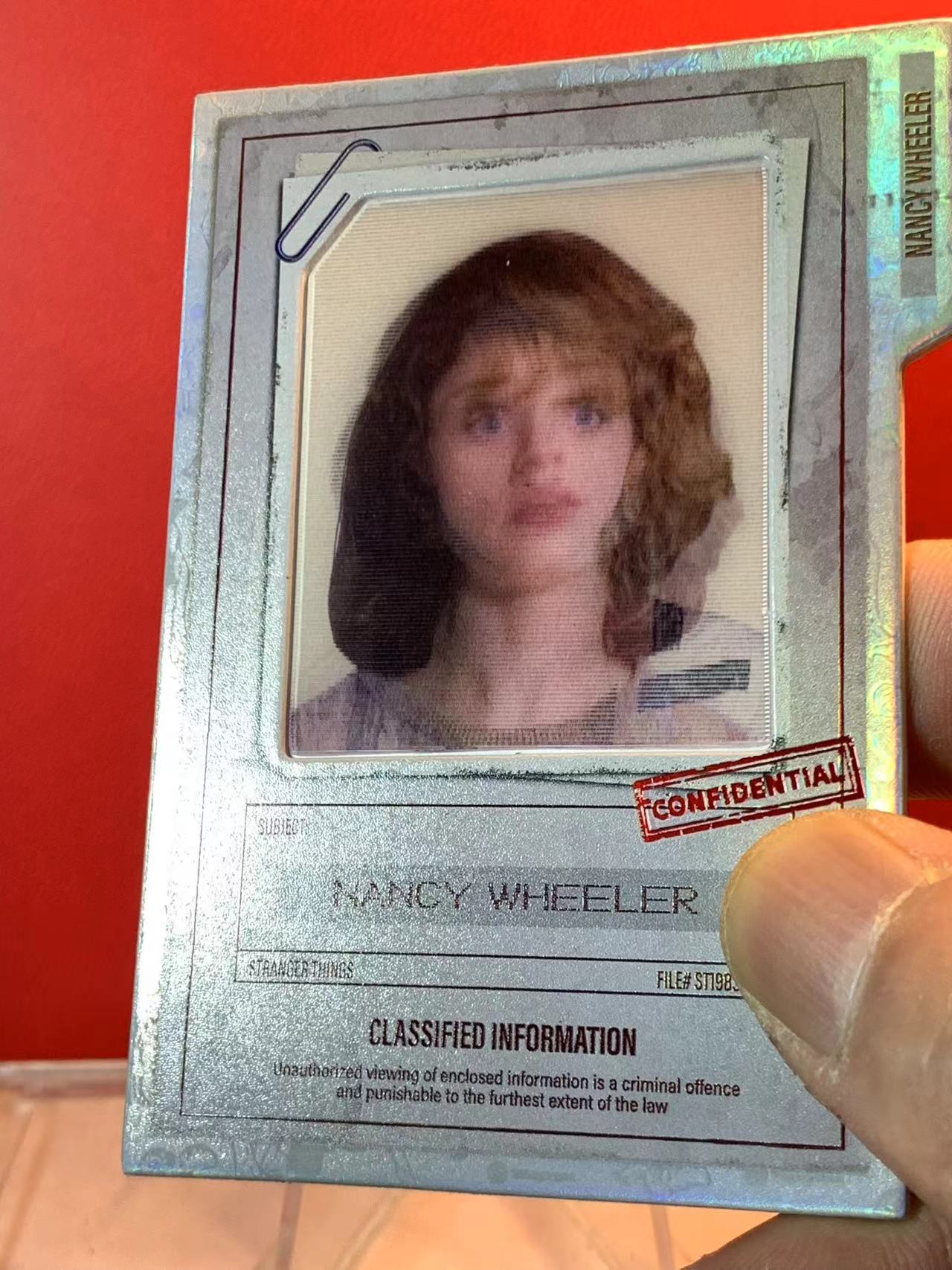 (詹叔代拍)2026 WUSTYLE Stranger Things 怪奇物语 Nancy Wheeler 南希 惠勒 机密档案 四重变化版 i3 顺丰寄付
