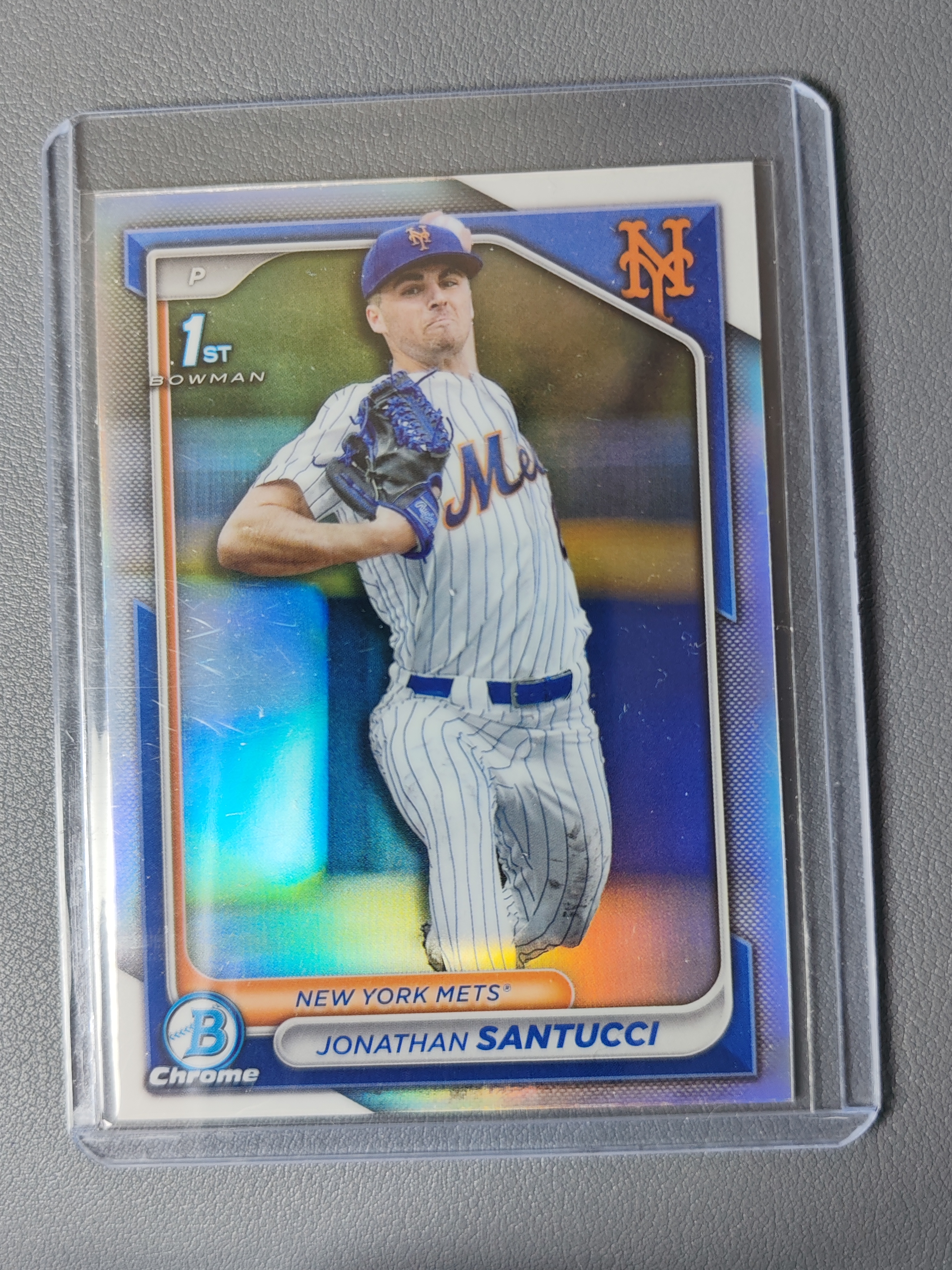 2024 Topps Bowman Jonathan Santucci RC 1st 银折!【001】