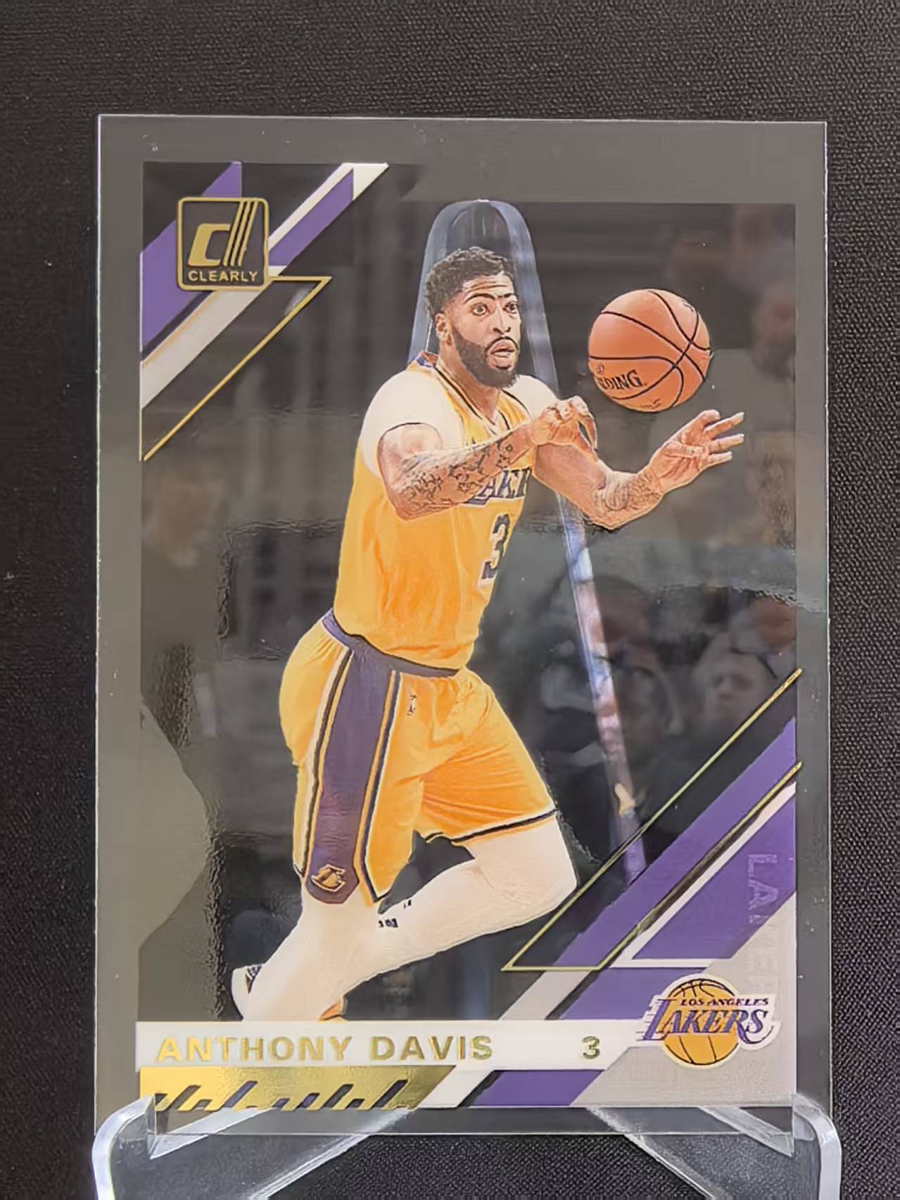 2019-20 Panini Clearly Donruss Anthony Davis 【球志潮玩】 安东尼·戴维斯 NBA 湖人 胶片 卡品如图