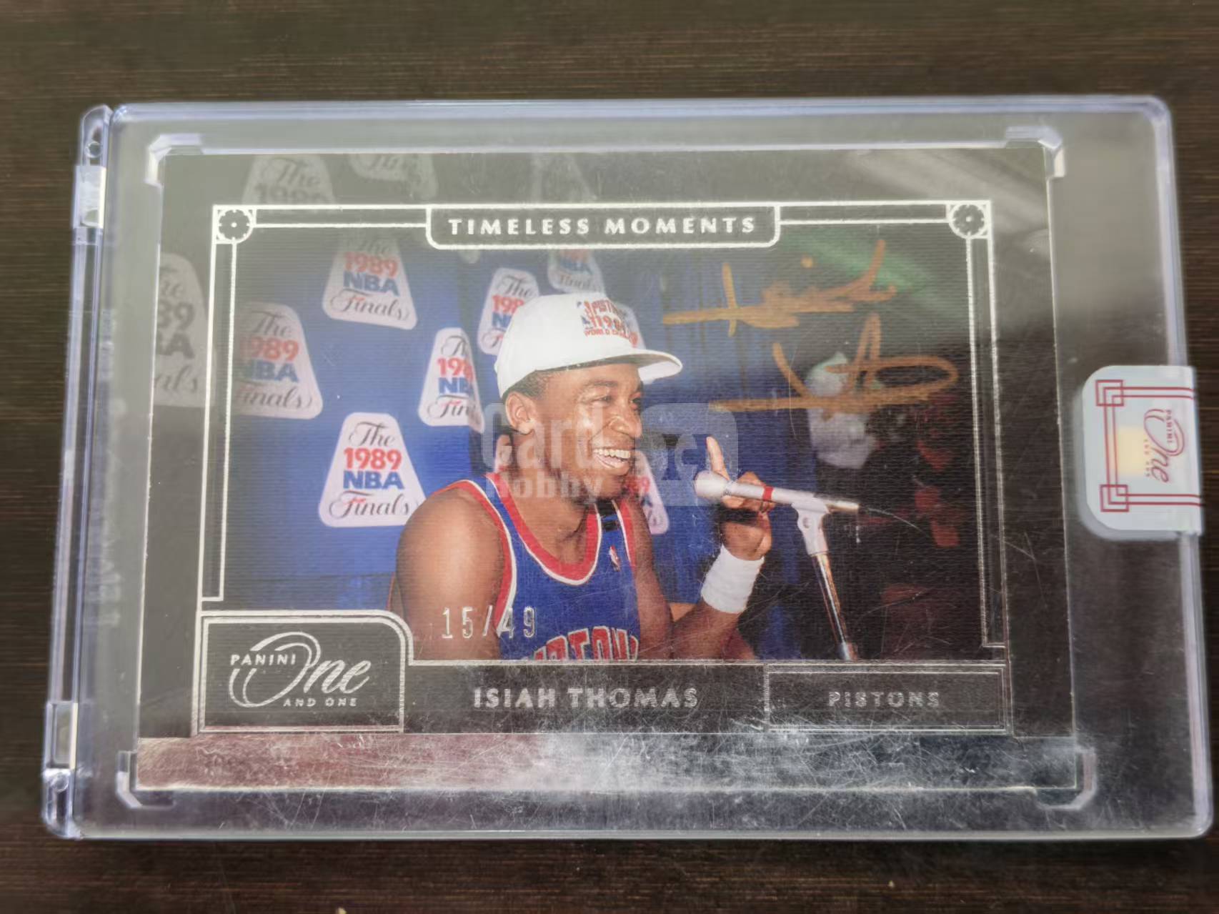 2020-21 Panini One and One Isiah Thomas 【肥猫代卖】Z05N OAO 活塞 以赛亚 托马斯 微笑刺客 签字 卡签 时刻签 49编 原封砖