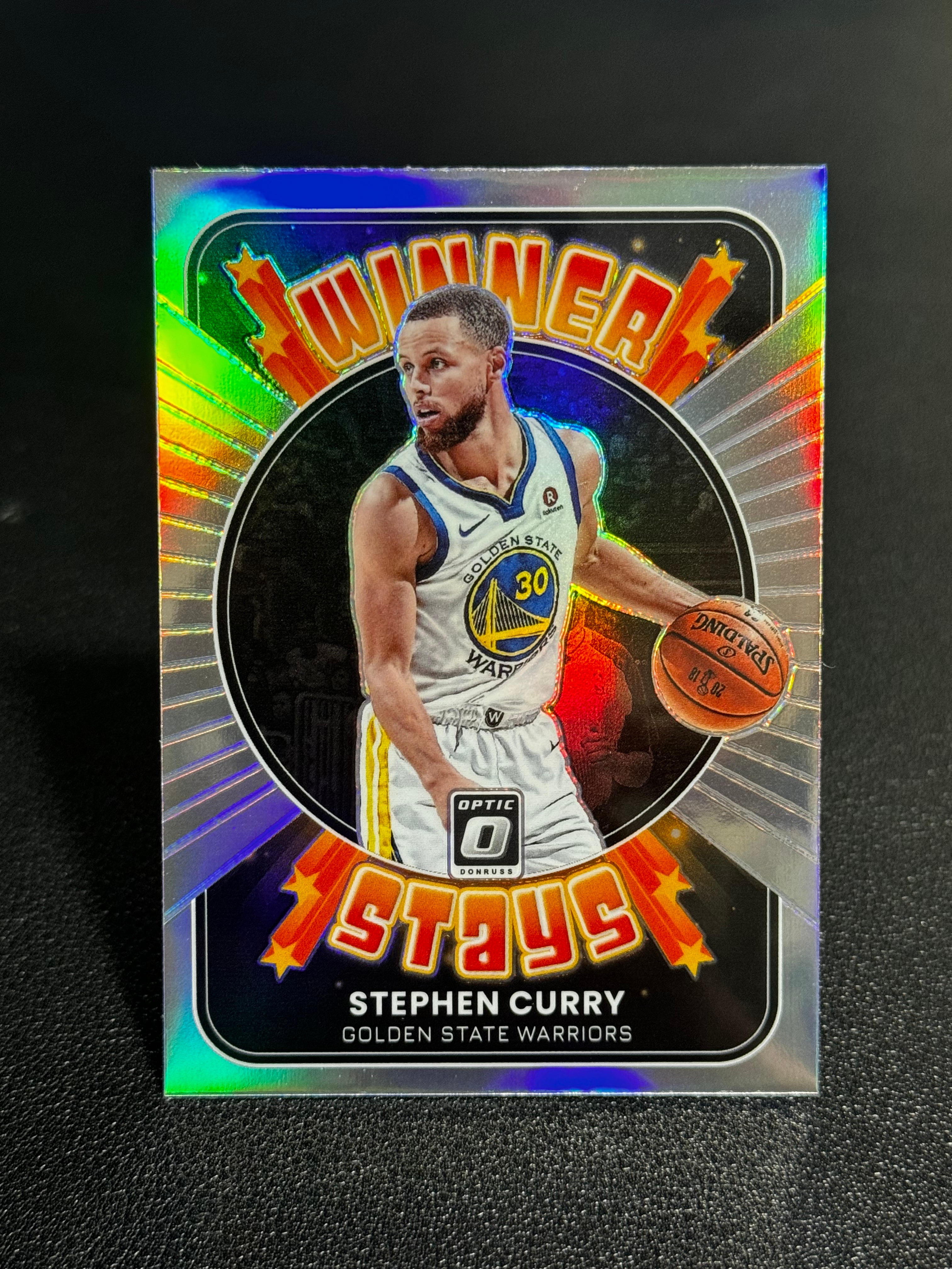 2021-22 Panini Donruss 杜蕾斯 OP 银折 特卡 勇士 斯蒂芬・库里Stephen Curry 潜力无限 LWOY