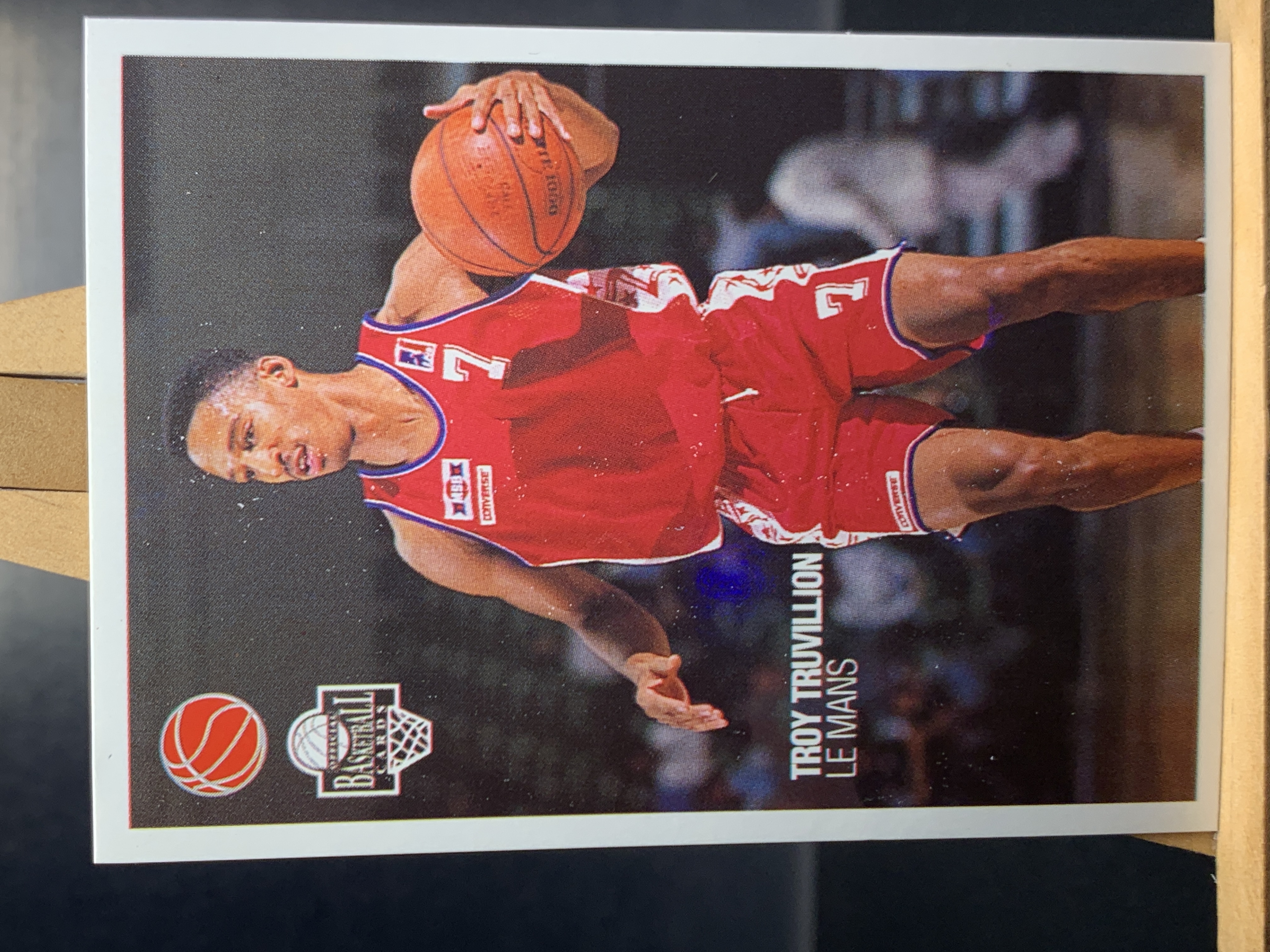 (S8) PANINI 稀有老卡 市面少有 特洛伊 特鲁维利昂 近期大热球星 收藏必备 卡面老化 ! ! !