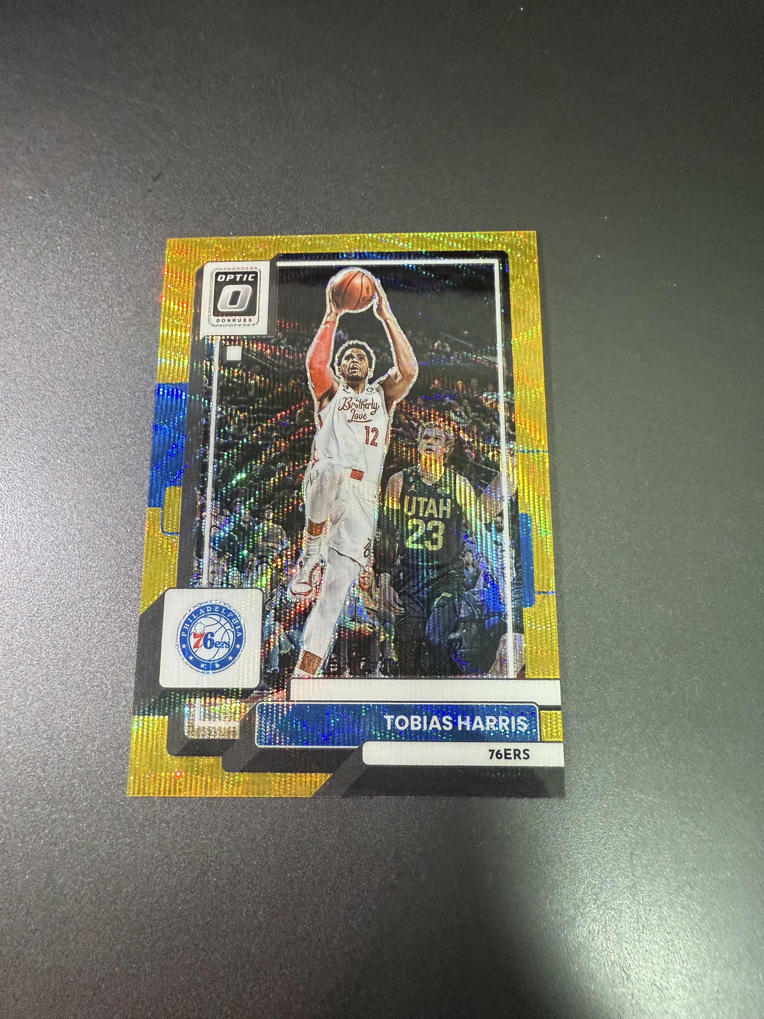 2022-23 Panini Optic Tobias Harris 托比亚斯 哈里斯 金波纹 10编 超低编 首编 T