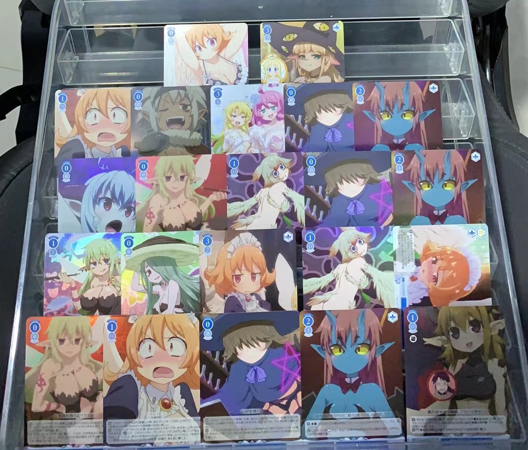 2025 TCG 武士道 日版 黑白双翼 WSR 异种族风俗娘评鉴指南 蓝色SR闪卡 一图打包 喜欢的老板不要错过(不累积)