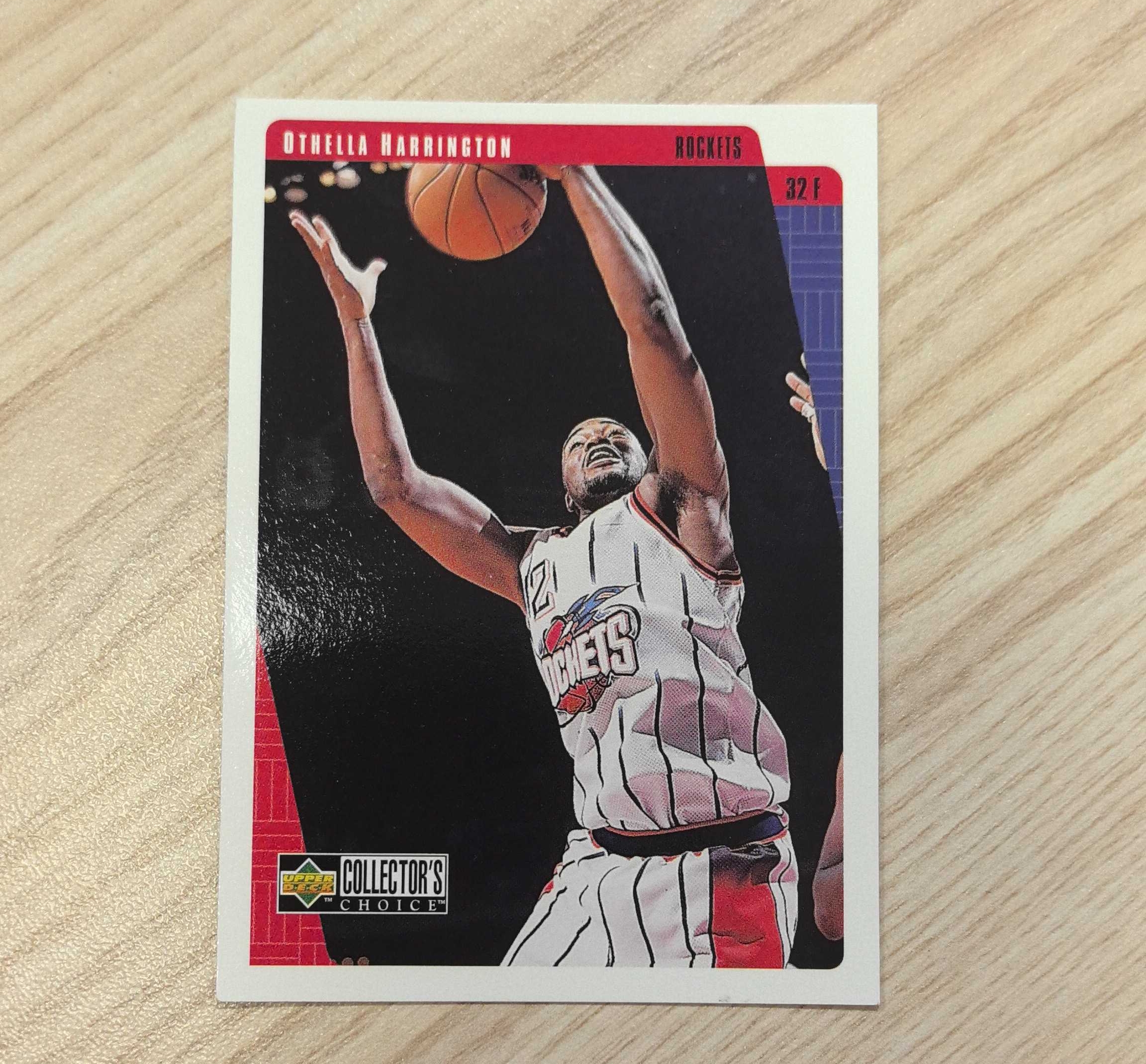 1997-98 Upper Deck Collector's Choice Othella Harrington 奥塞拉·哈灵顿 曾效力于火箭、灰熊、尼克斯、公牛和山猫五,曾被誉为“德州三侠”(弗朗西