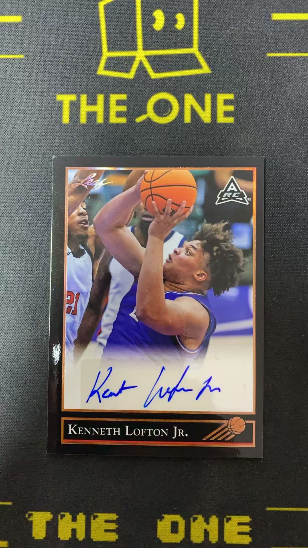 2022 Leaf TRINITY Kenneth Lofton Jr. RC 【TheOne】洛夫顿 新秀 签字 不保卡品【TP】