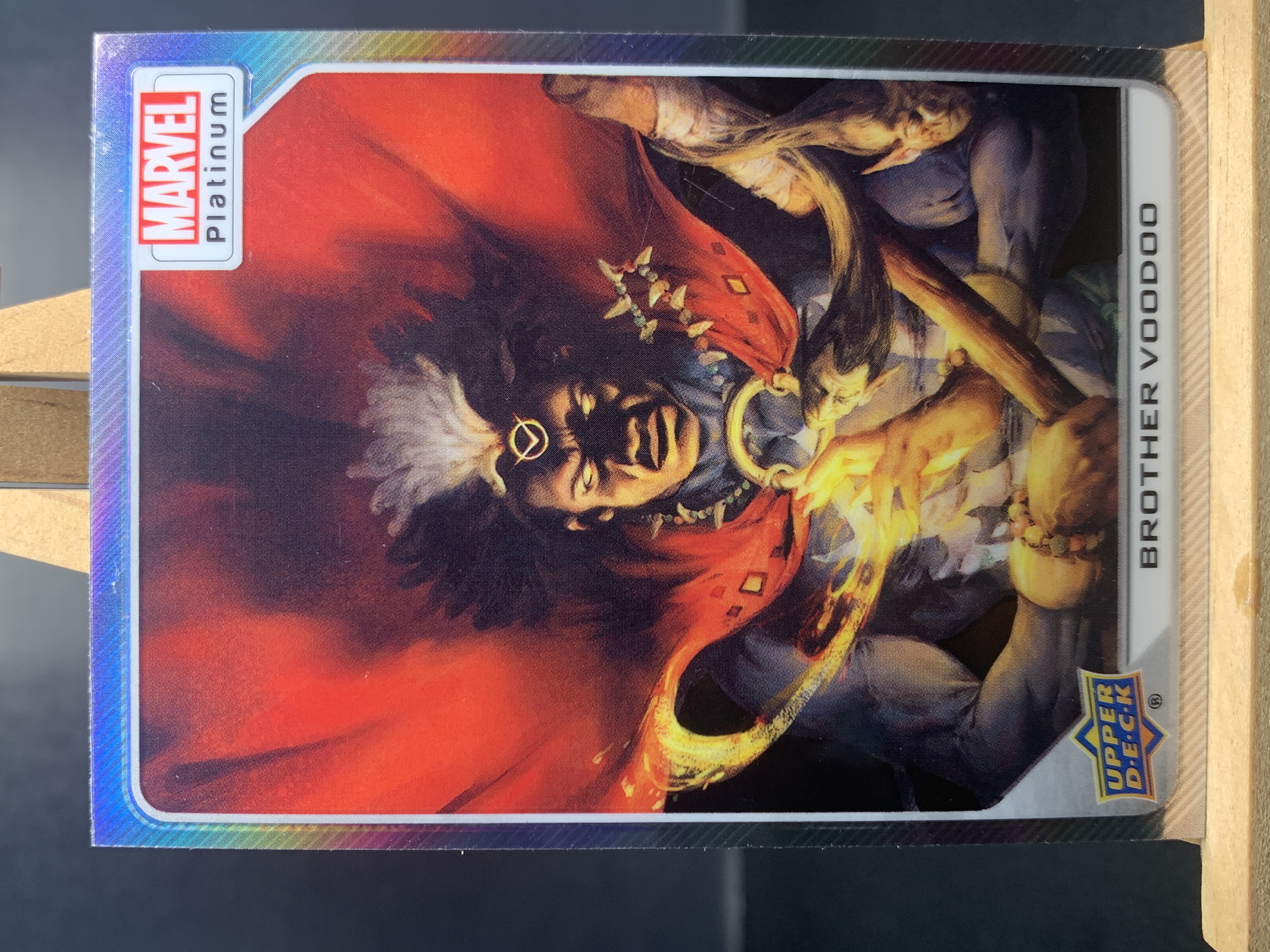 (S3)2022 UPPER DECK Marvel 漫威 银折 巫毒兄弟 实卡好看 收藏凑套必备 !!!