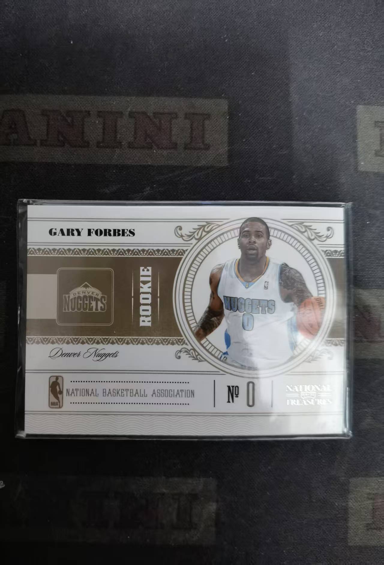 【DLDL拍卖】NATIONAL TREASURES GARY FORBES 加里 福布斯 限编54/99 【卡边角表面见图】