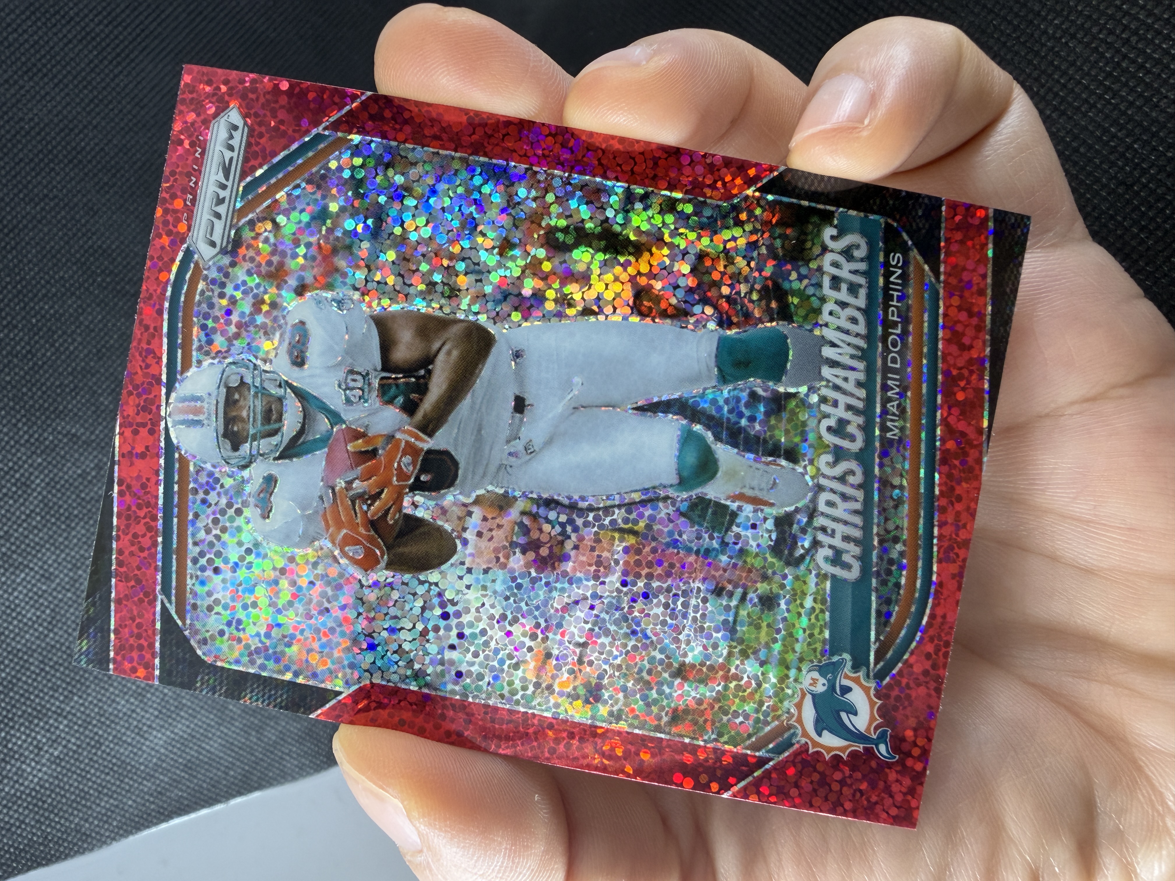 2025 Panini Prizm Chris Chambers #107 红点点折 克里斯·钱伯斯
