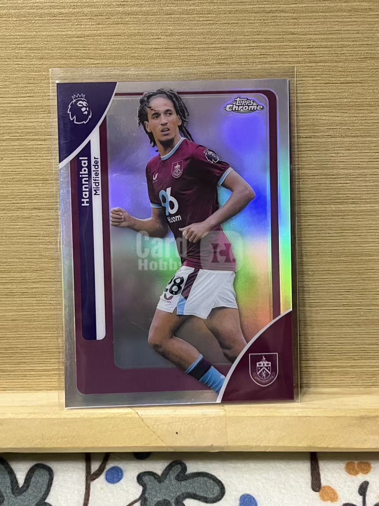 2026 Topps Chrome Hannibal Mejbri 梅吉布里 伯恩利 英超 银折 实卡精美 卡品如图 LZ4