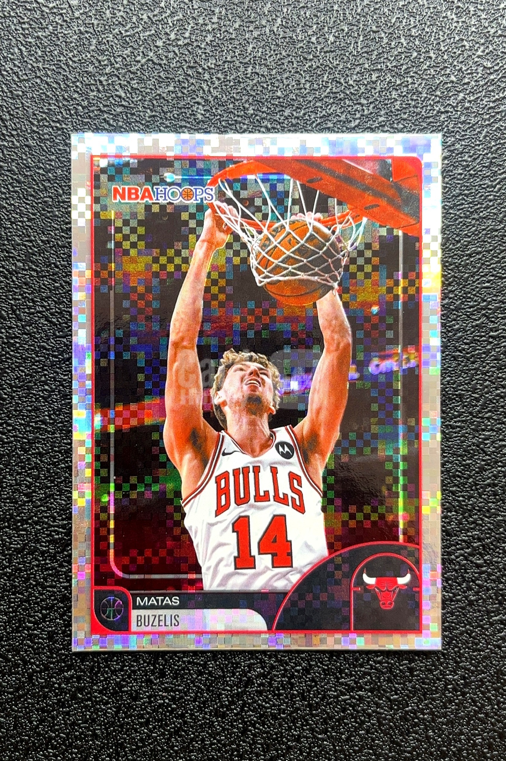 【小白1%代卖】2026 Topps NBA HOOPS Matas Buzelis 马塔斯·布泽利斯 银格子折 折射 新秀 RC 卡品如图 高价值 #156 Chicago 0019#145