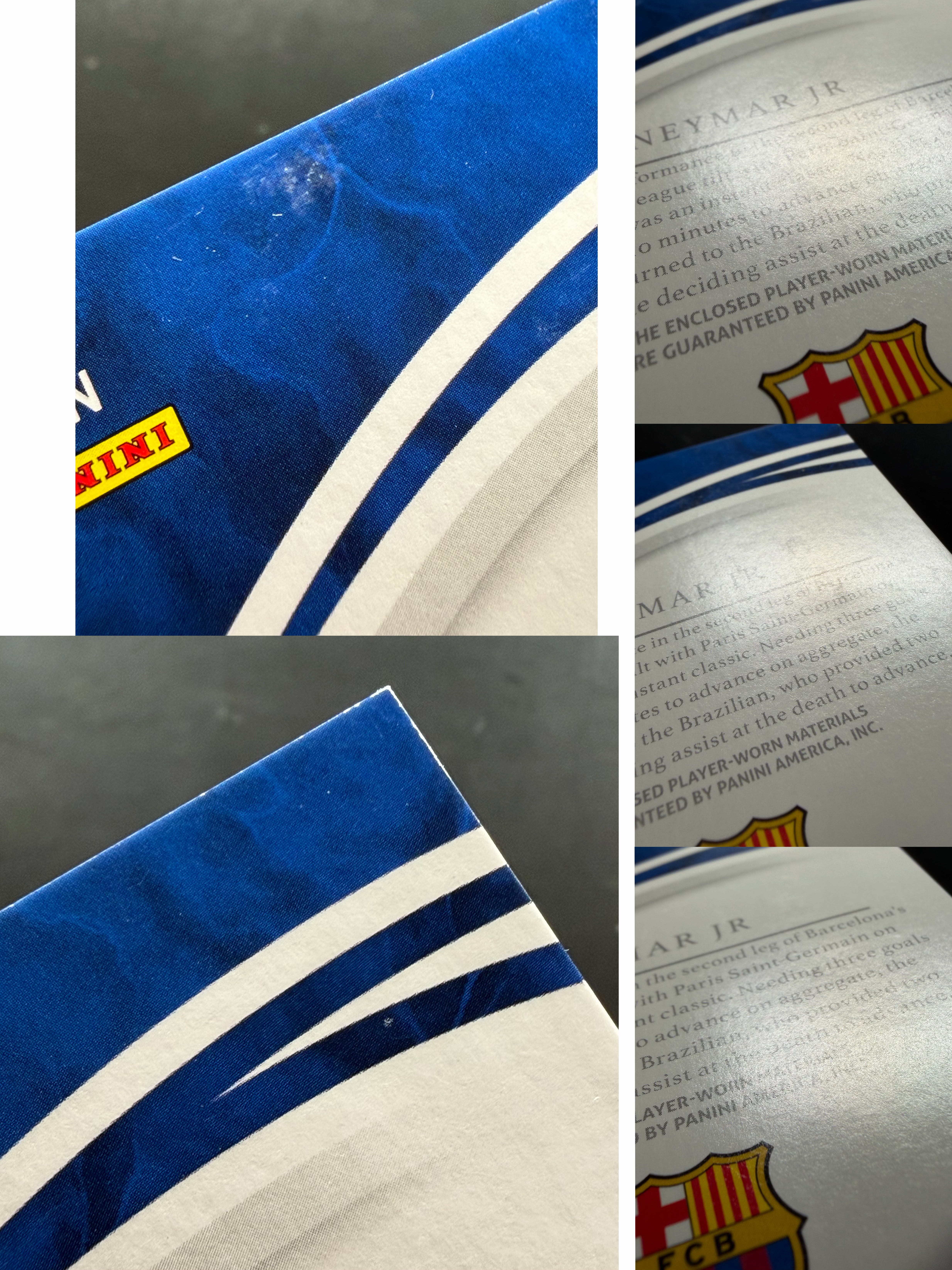 2017 Panini Immaculate Neymar IMM 内马尔 15/15编 金版 球衣 暴力 切到“MES” 巴萨 巴塞罗那 FCB 巴黎巴西 不保卡品介意勿拍 梅西亚马尔好友 江枫拍卖