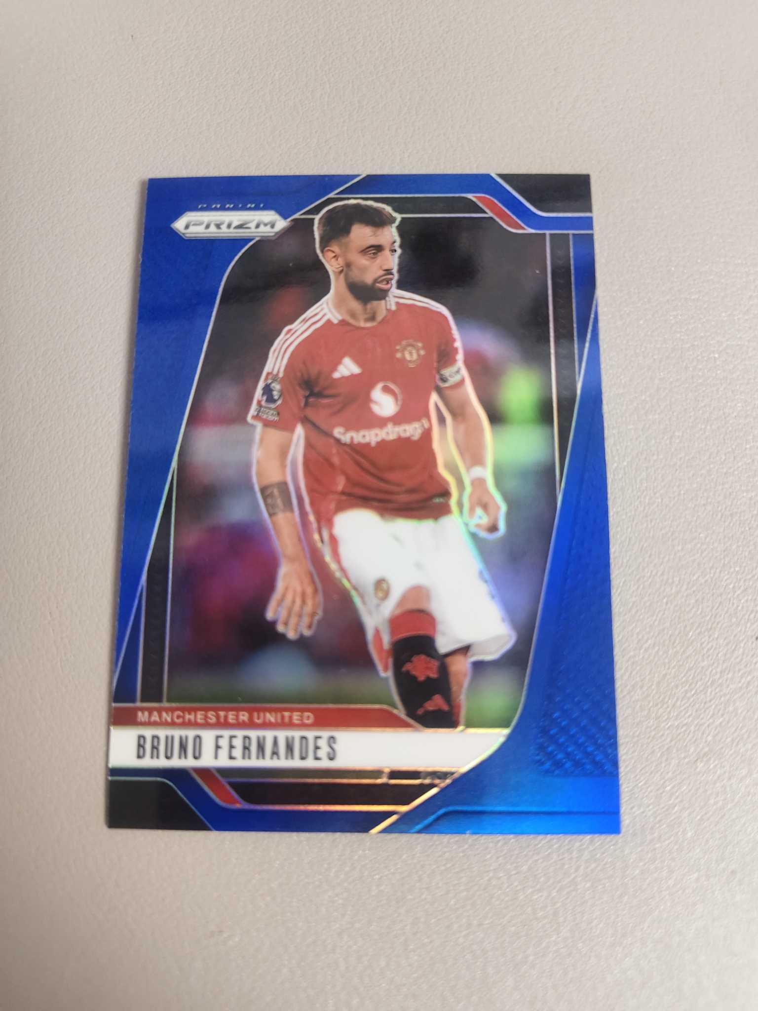 【佩妮拍卖】2024-25 Panini Prizm 英超PZ fernandes 曼联 B费 大B哥 166/299编 卡品如图 拍前请阅读描述 小黑哥0516
