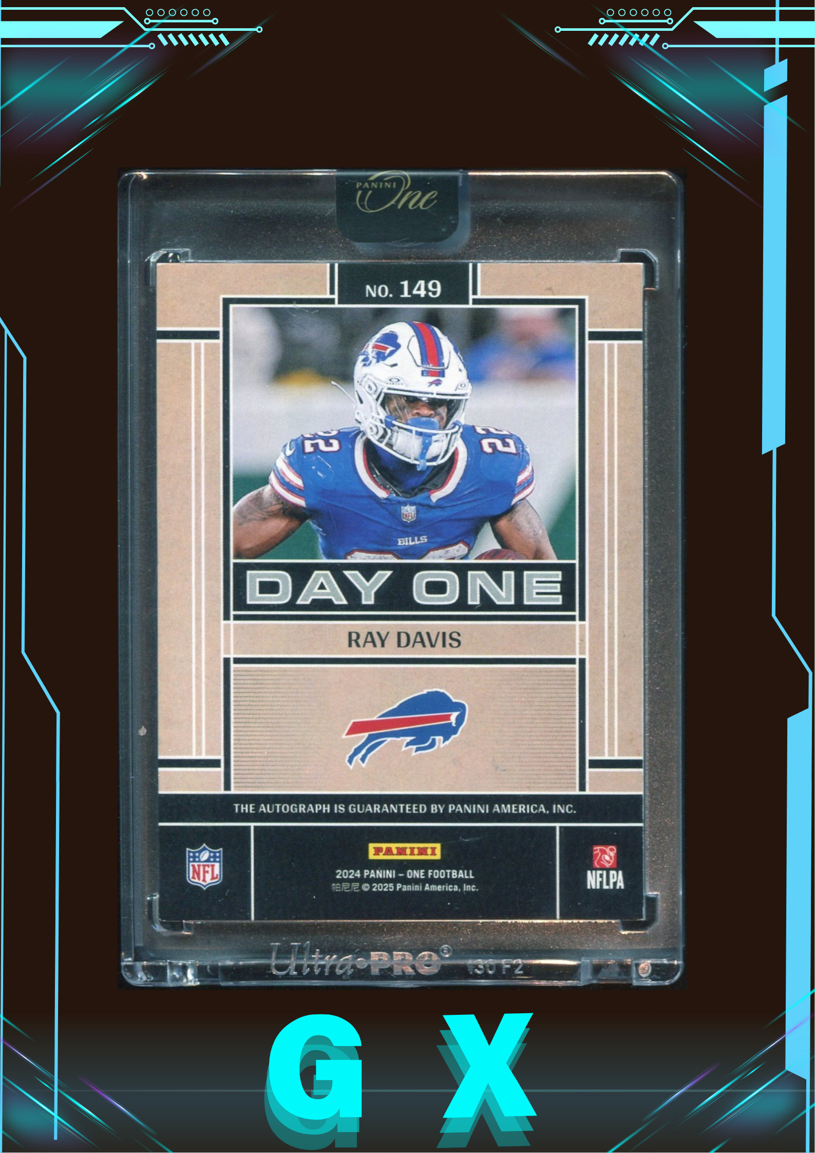 2024 One And One系列 雷·戴维斯 Ray Davis 17/25编 新秀RC 卡签 签字 绿平行 原封砖 !【钩玄卡店】Will