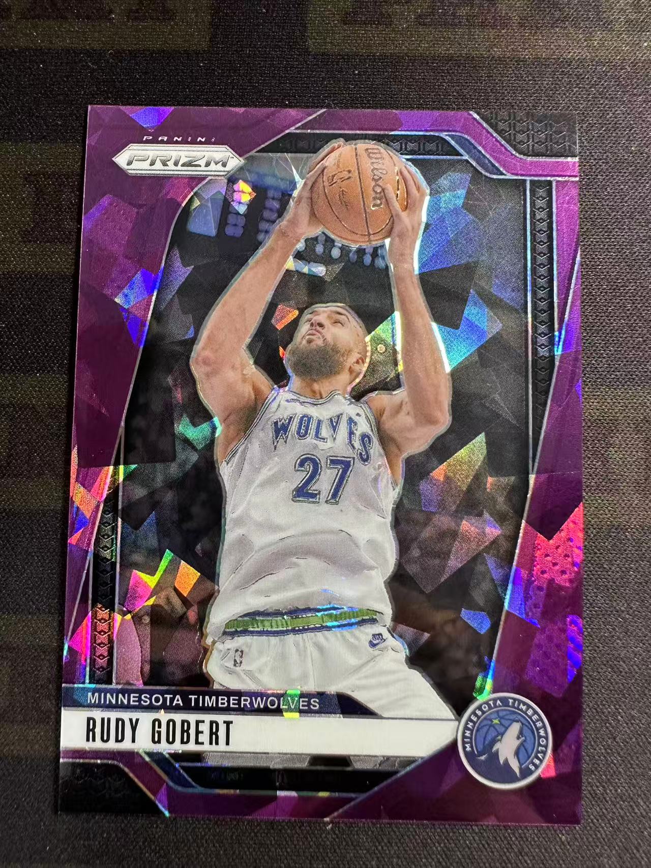 2024-25 Panini Prizm Rudy Gobert #159 鲁迪 戈贝尔 森林狼 紫碎冰 149编