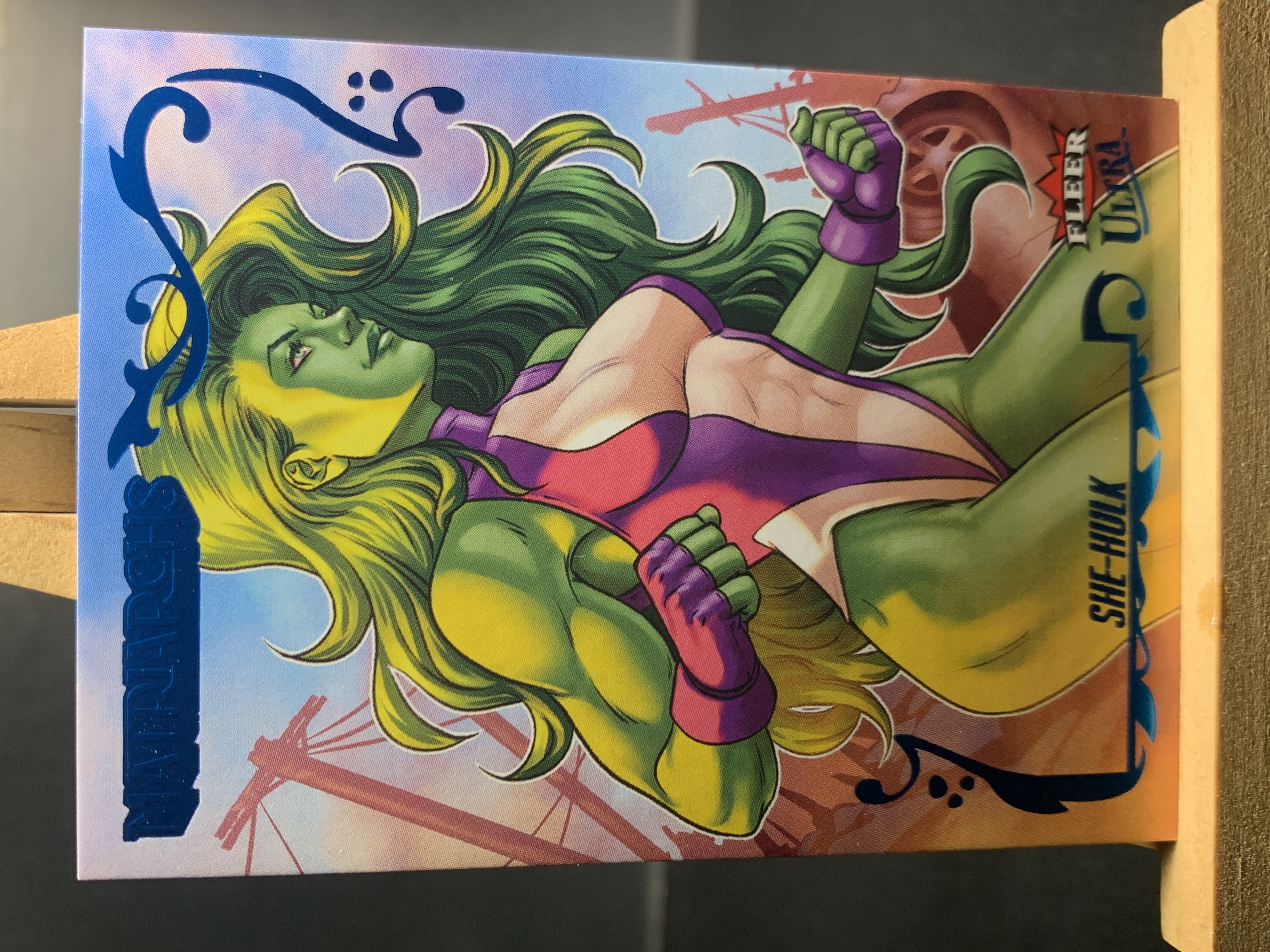 （K7）2024 FLEER Marvel 漫威 厚卡 绿巨人 女浩克 实卡好看 收藏凑套必备 卡品如图 ！！！