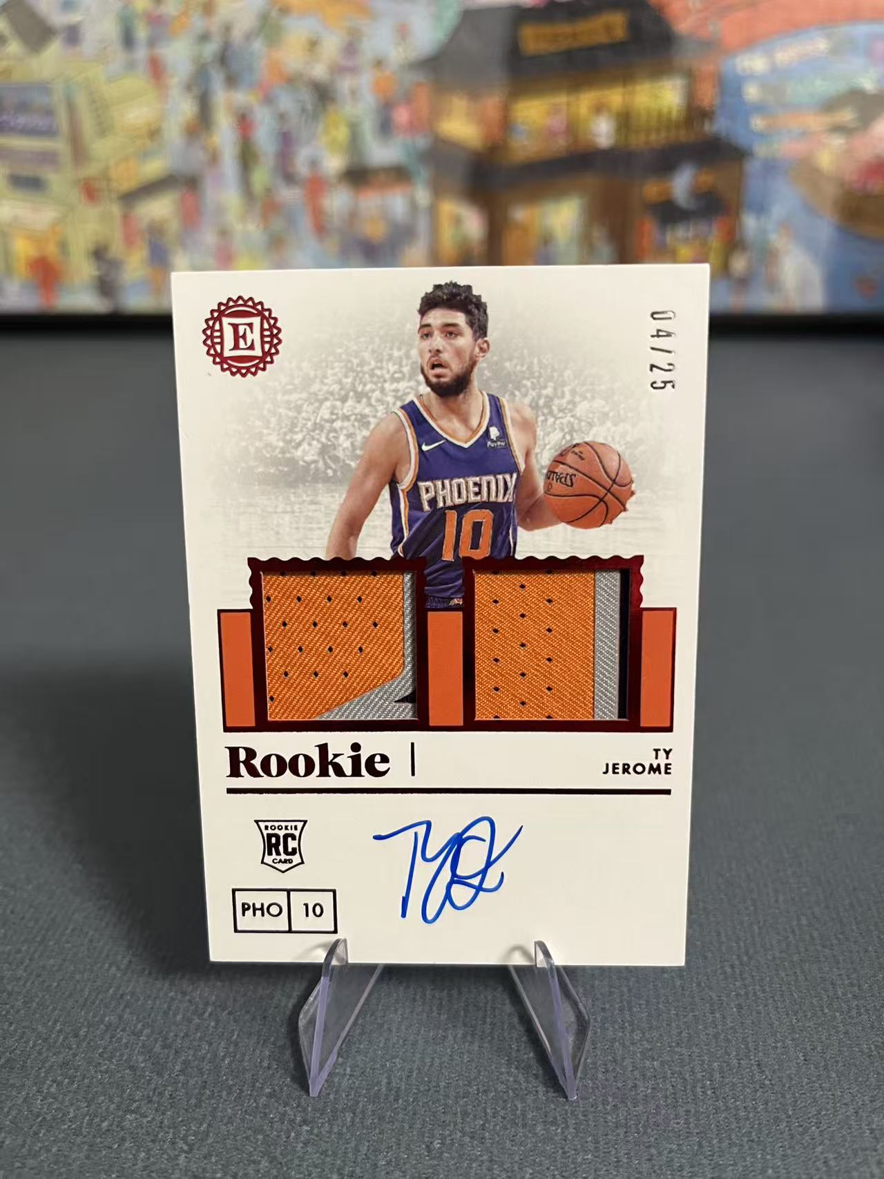 2019-20 Encased Ty jerome 泰杰罗姆 新秀RC rpa 双窗切割球衣 物料 签字 卡签 太阳 骑士 04/25编 投资必备 收藏必备