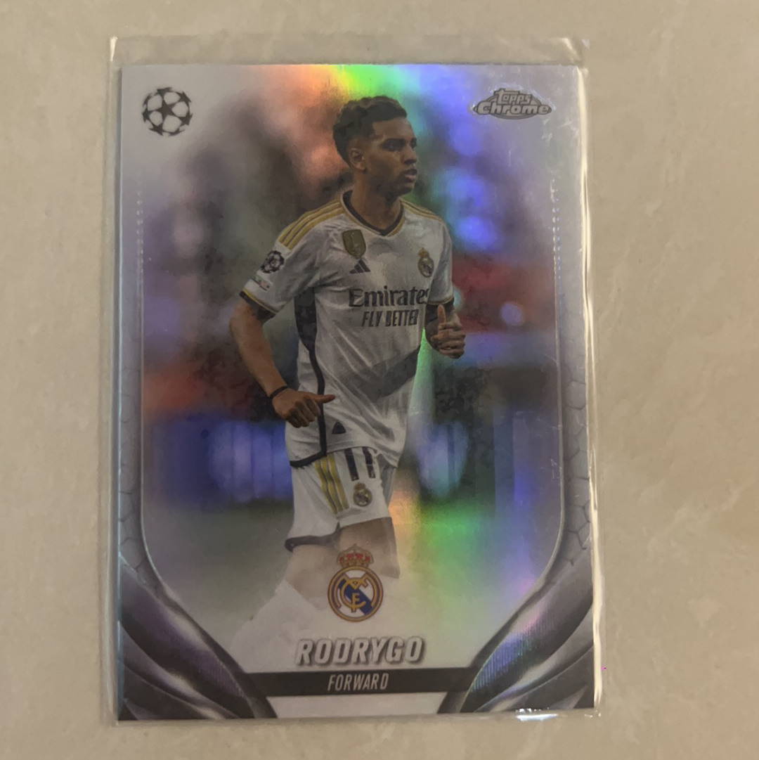 2024 Panini Chrome Rodrygo 罗德里戈 银折 皇家马德里