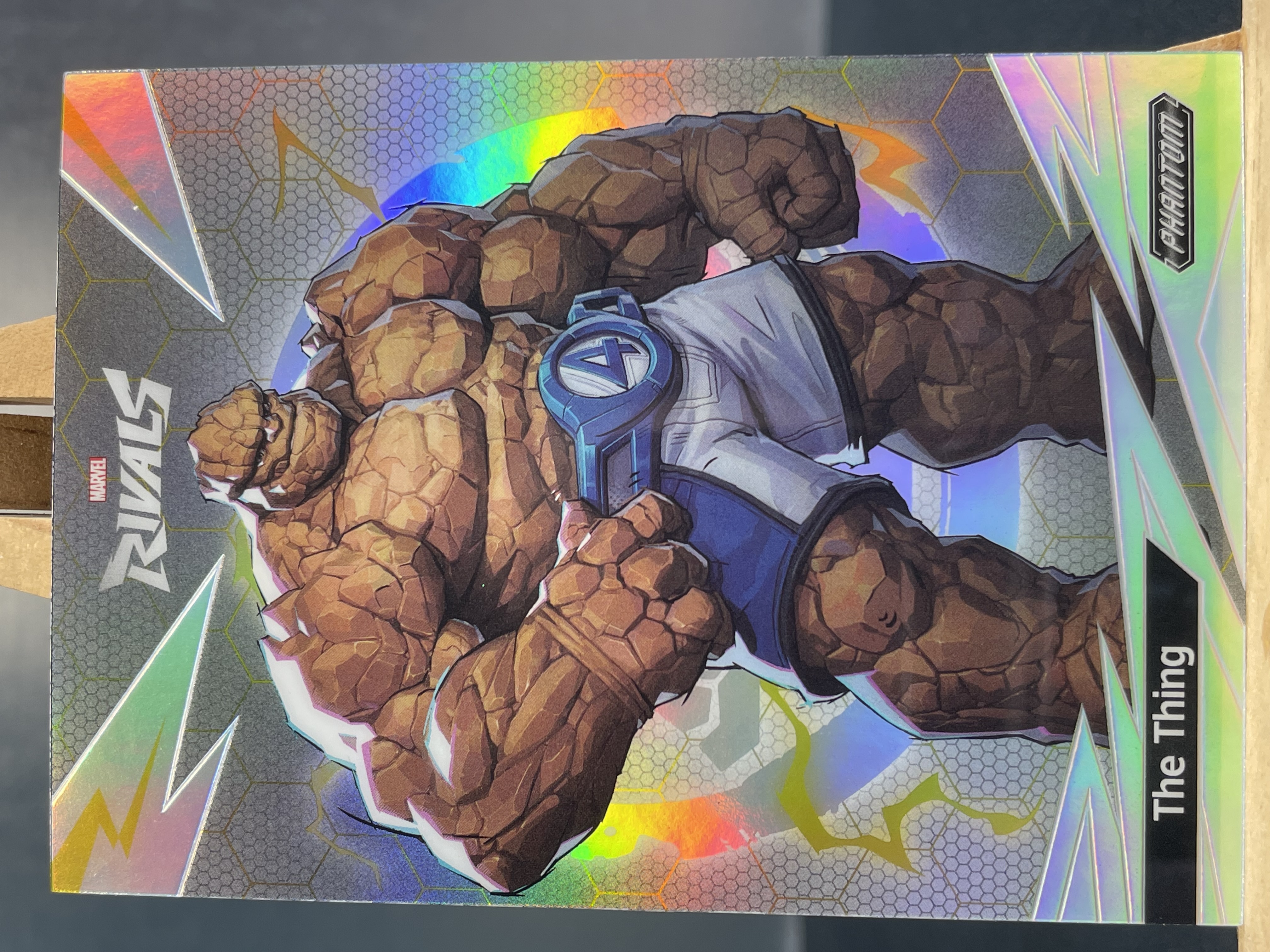 (B8) 2025 KAKAWOW 漫威 银折 石头人 实卡好看 收藏凑套必备 卡品如图 !!!