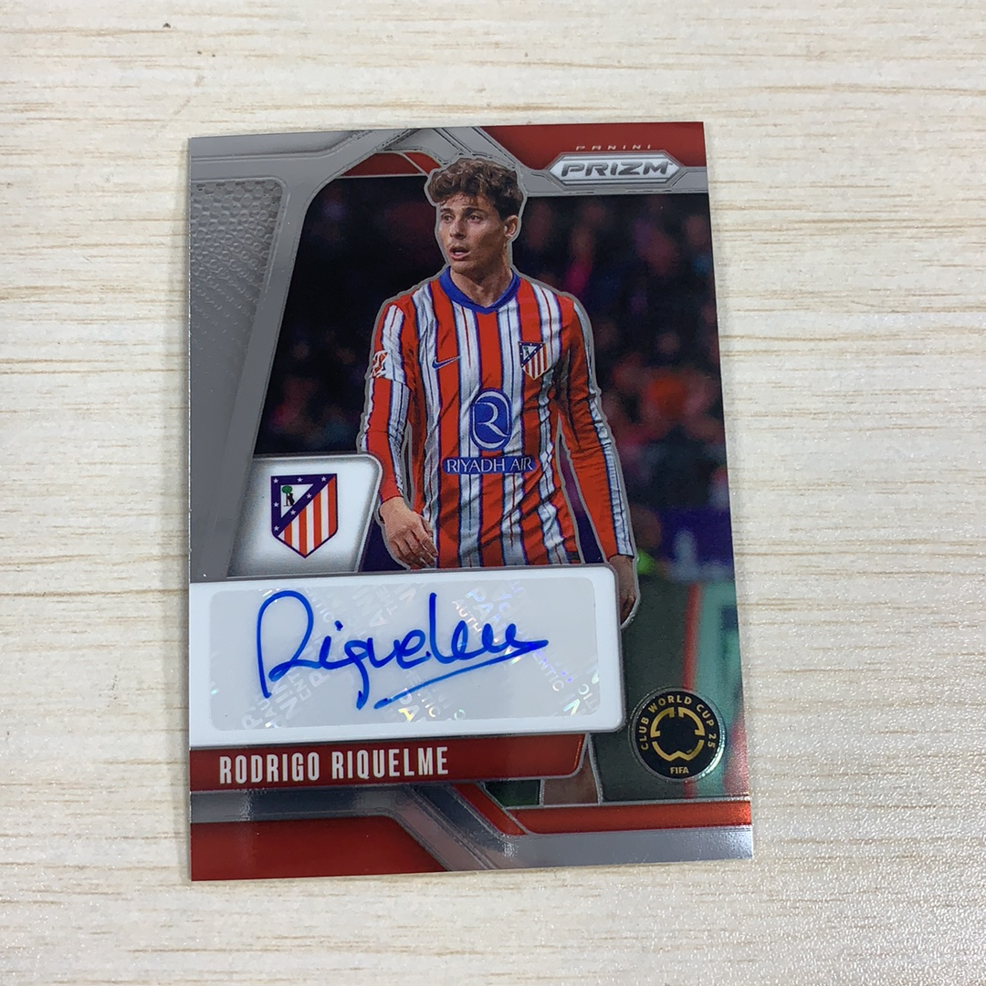 【小牛代拍】2025 Panini Prizm Rodrigo Riquelme 世俱杯 马竞 罗德里戈 里克尔梅 签字 卡品如图(一哥)