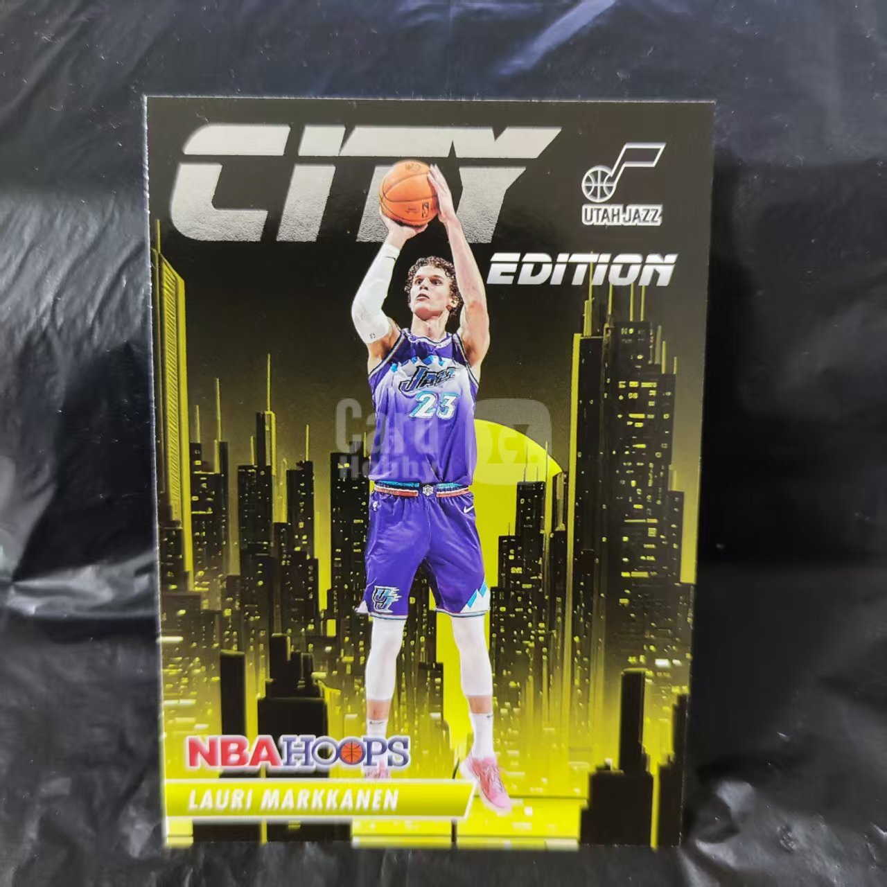 2023-24 Panini Hoops Lauri Markkanen 马尔卡宁 city edition 城市特卡 爵士队 收藏必备 可累计 接代卖